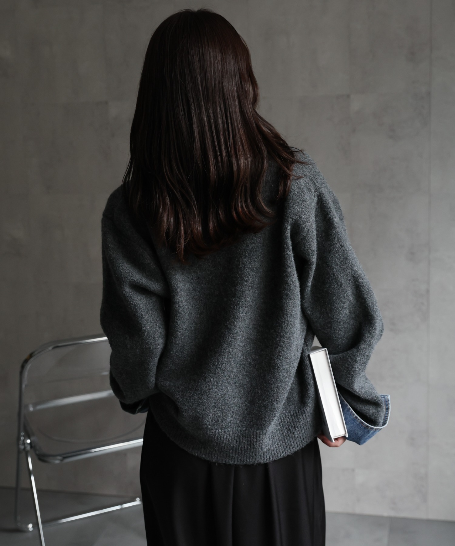 model：156cm 着用サイズ：FREE
