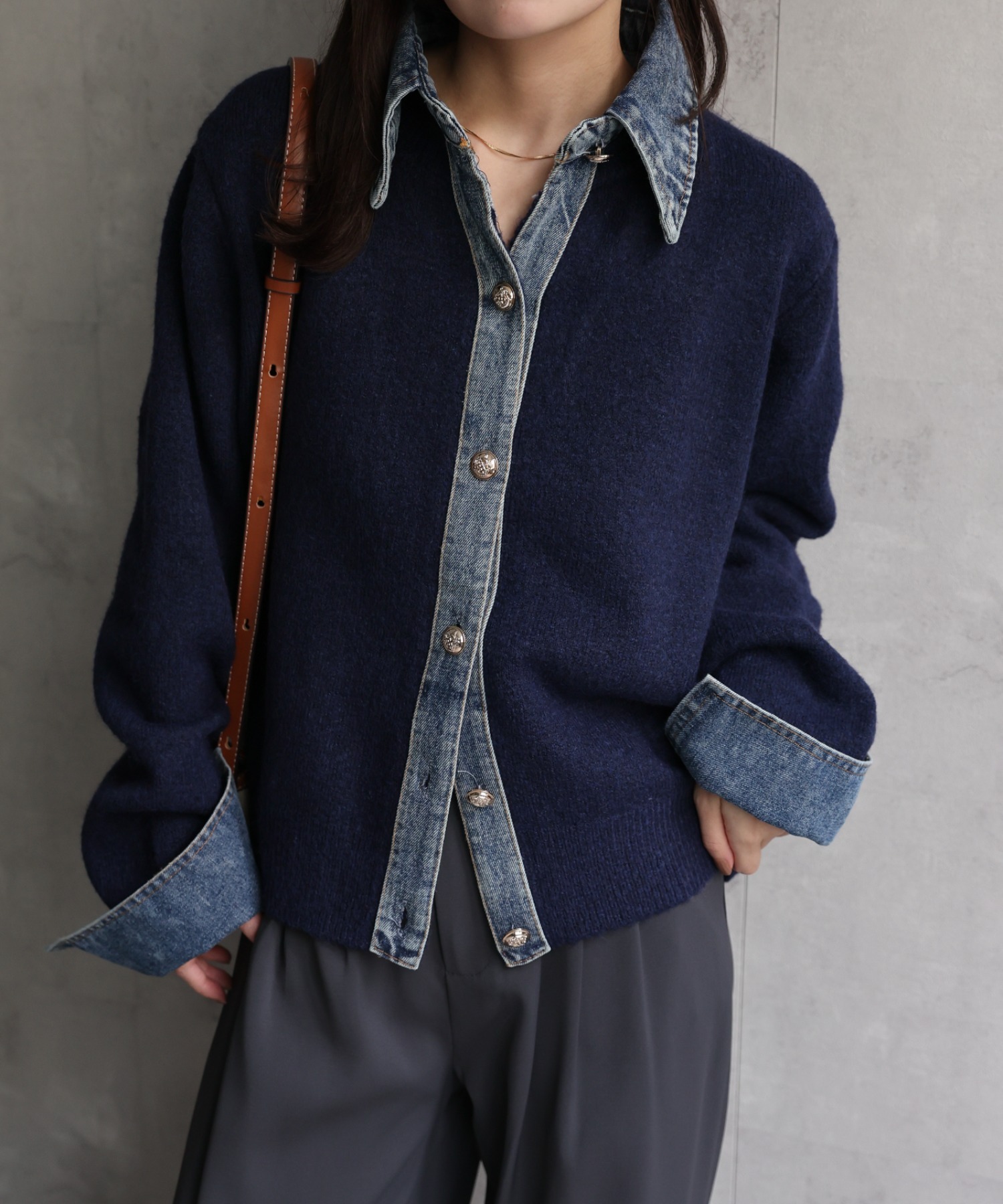 model：156cm 着用サイズ：FREE