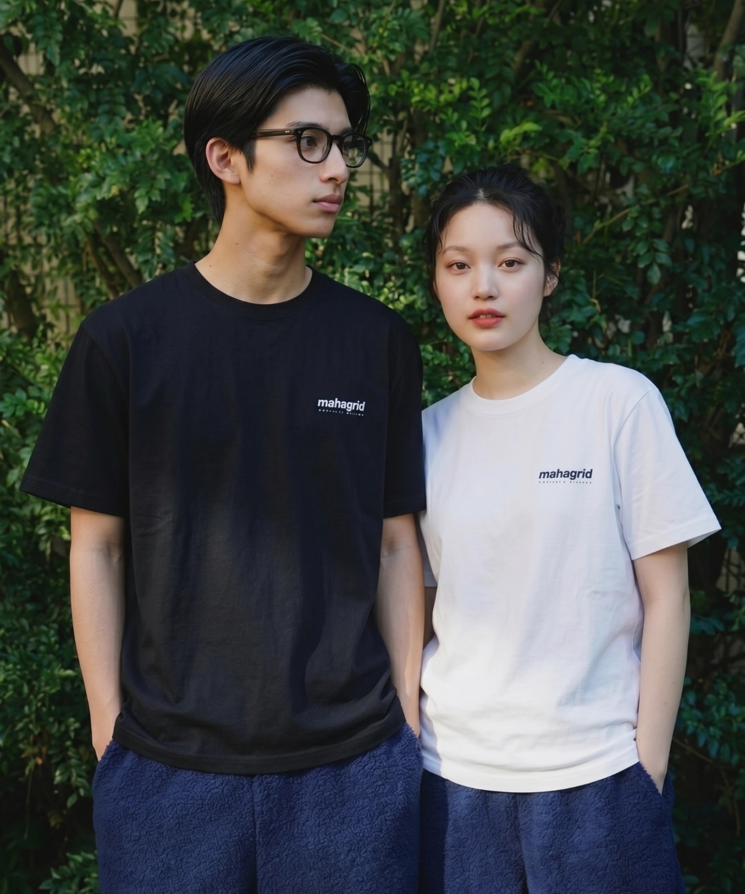 mahagrid/マハグリッド』2 PACK ORIGIN LOGO TEE/2色セット オリジン 