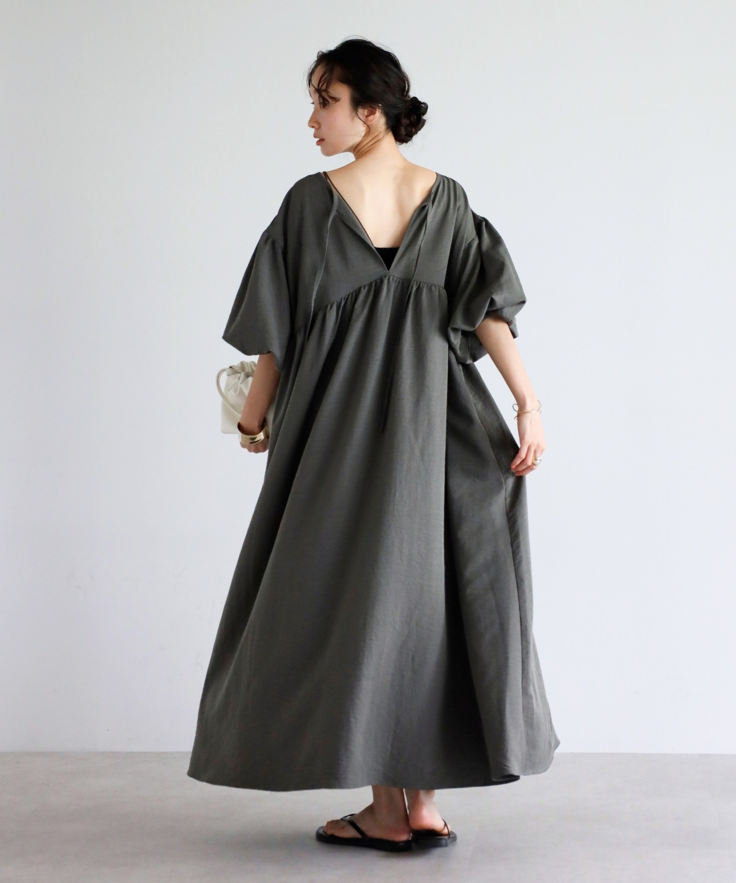 model：H161 着用サイズ：FREE