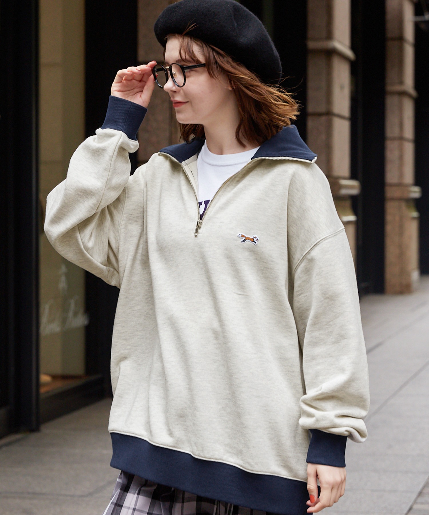 PENNEYS/ペニーズ】the FOX logo sweater-