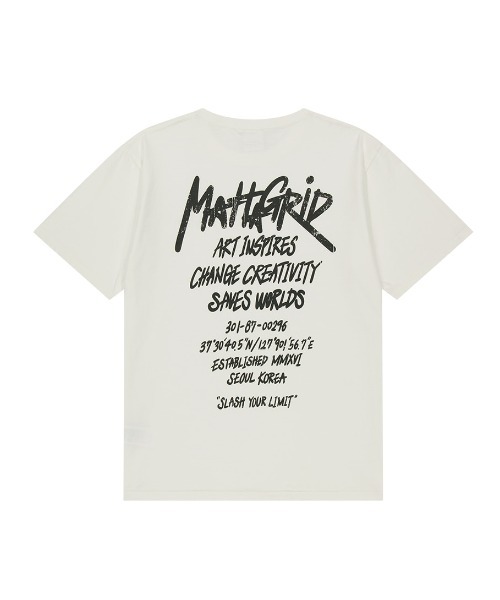 mahagrid/マハグリッド』PIGMENT GRAFFITI LOGO TEE/ピグメント