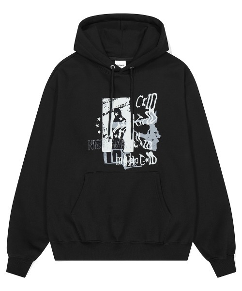 さらに100円引き◆MAHAGRID◆NIGHTMARE HOODIE mahagrid/マハグリッド』NIGHTMARE HOODIE/ナイトメアデザイン