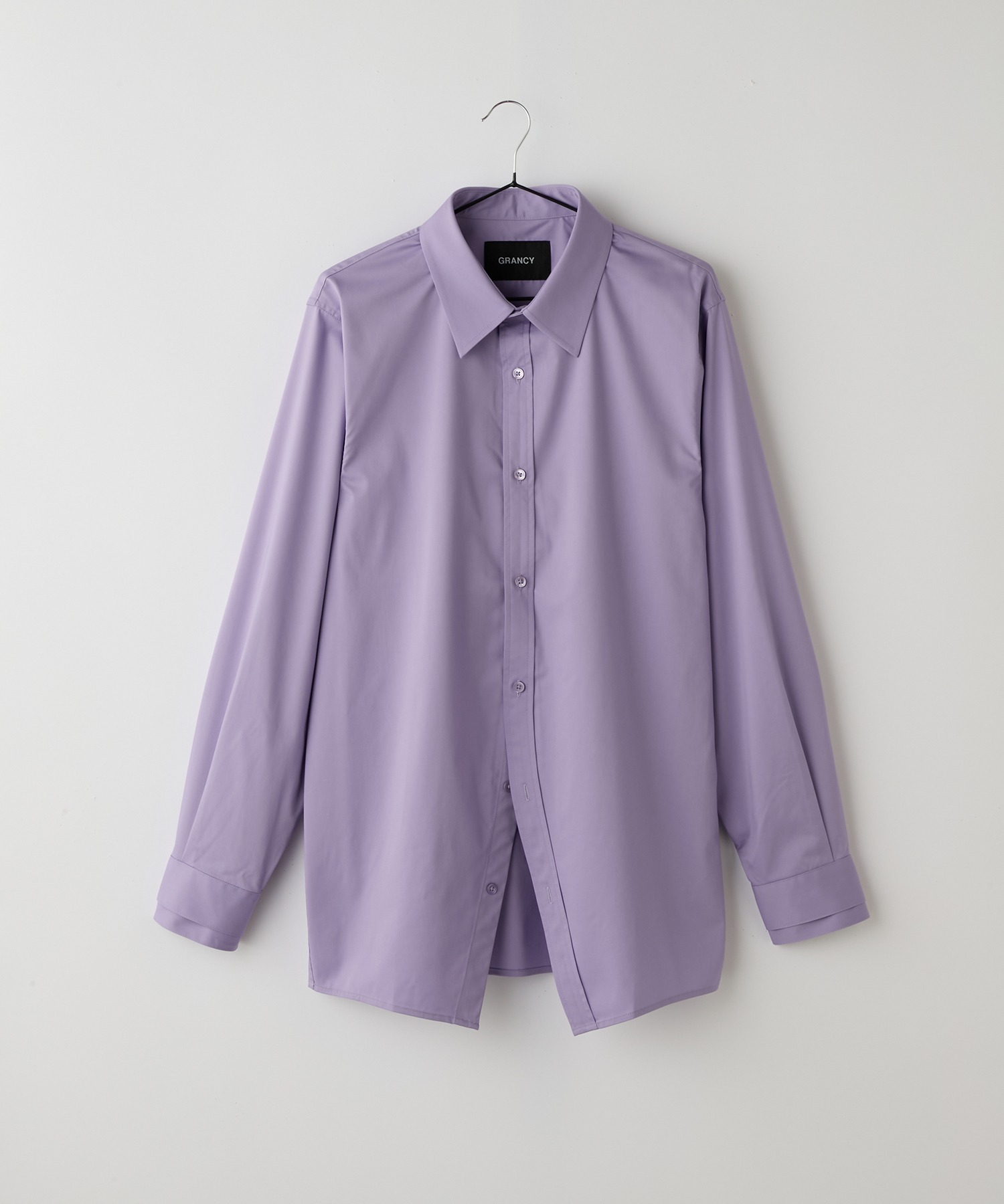 GRANCY】DoublecuffsDesign Curveline Shirt / ダブルカフスデザイン