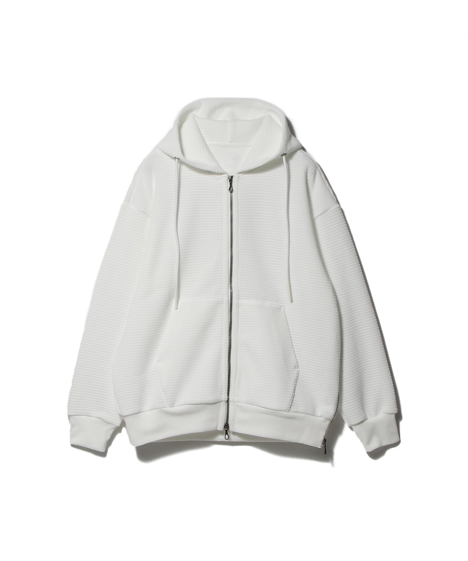 onegravity / blackwaffle zip-up hoodie (джип-фудди)