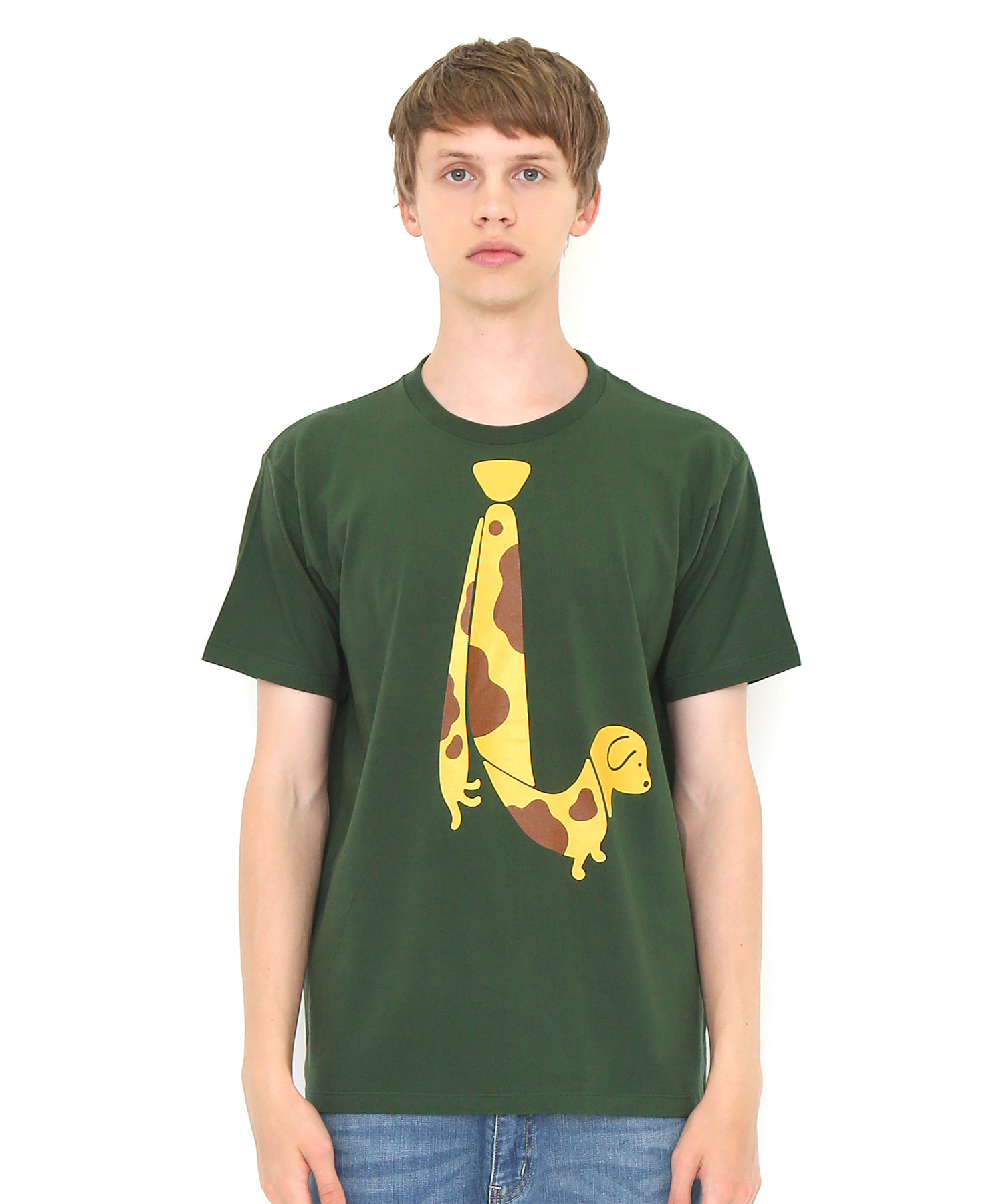 ベーシックｔシャツ ロングドッグタイ アイビーグリーン 新着セール