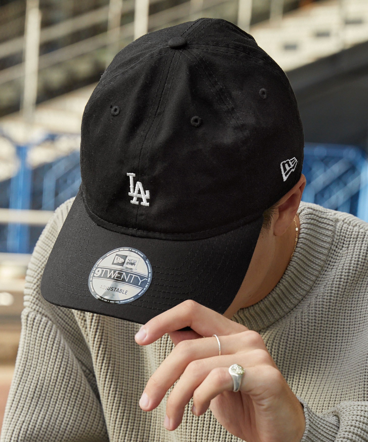 NEW ERA/ニューエラ 別注 9TWENTY MINI LOGO MLB ミニロゴキャップ