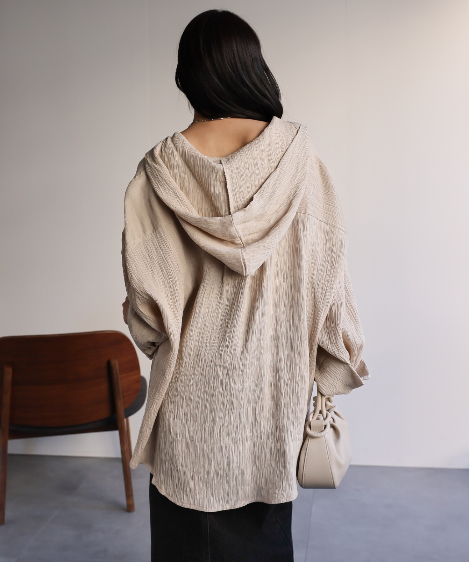 model：156cm 着用サイズ：FREE