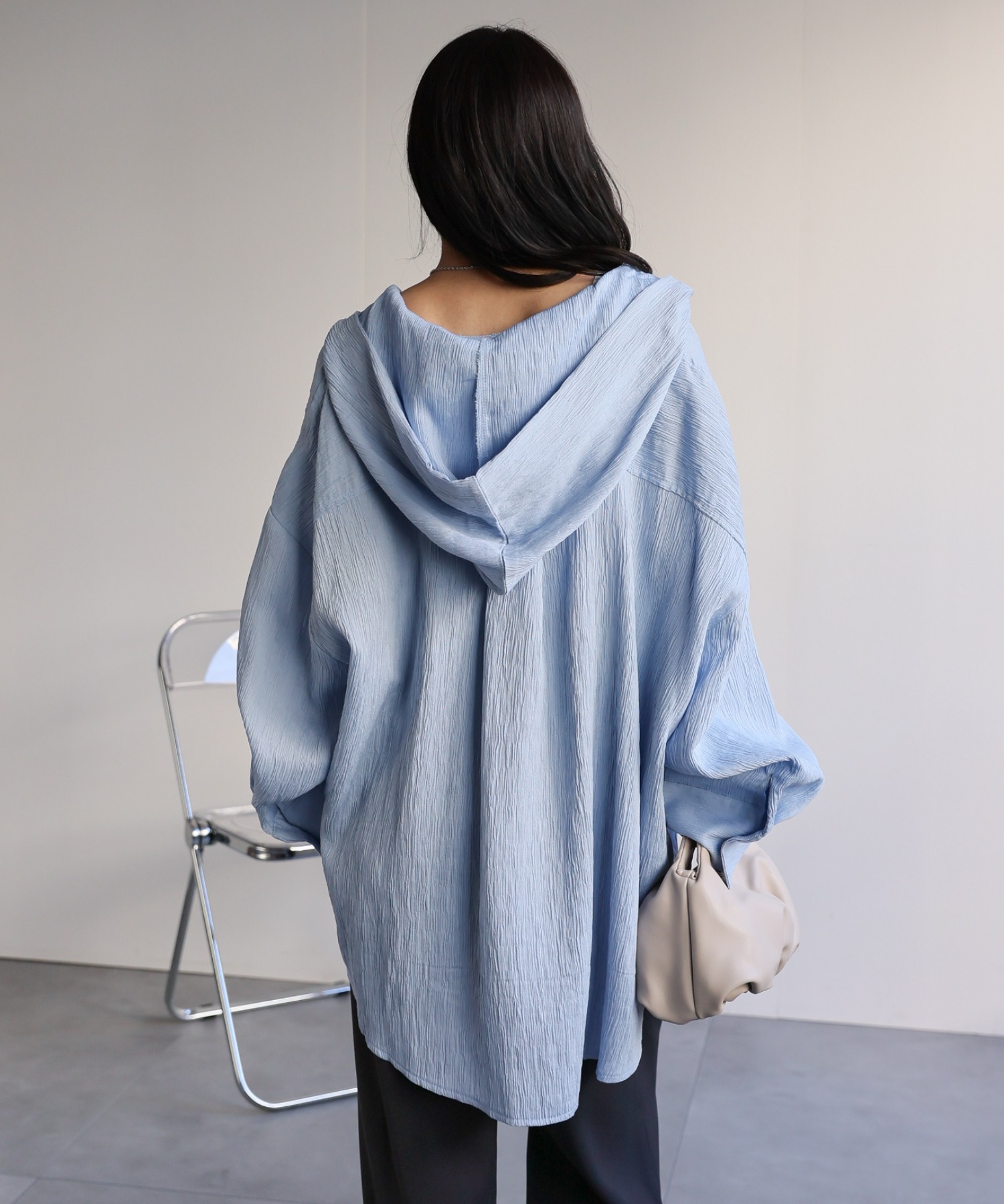 model：156cm 着用サイズ：FREE