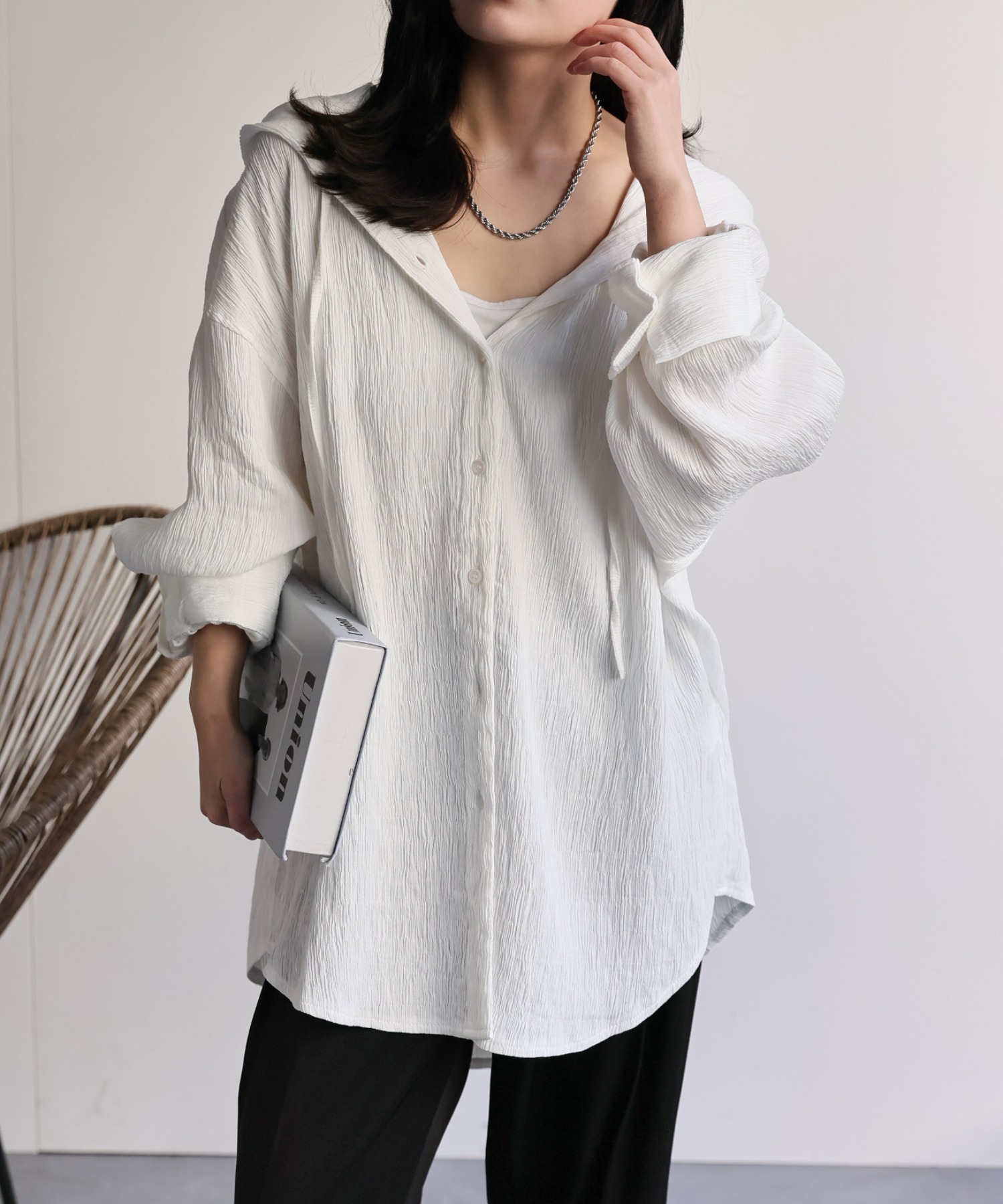 model：156cm 着用サイズ：FREE