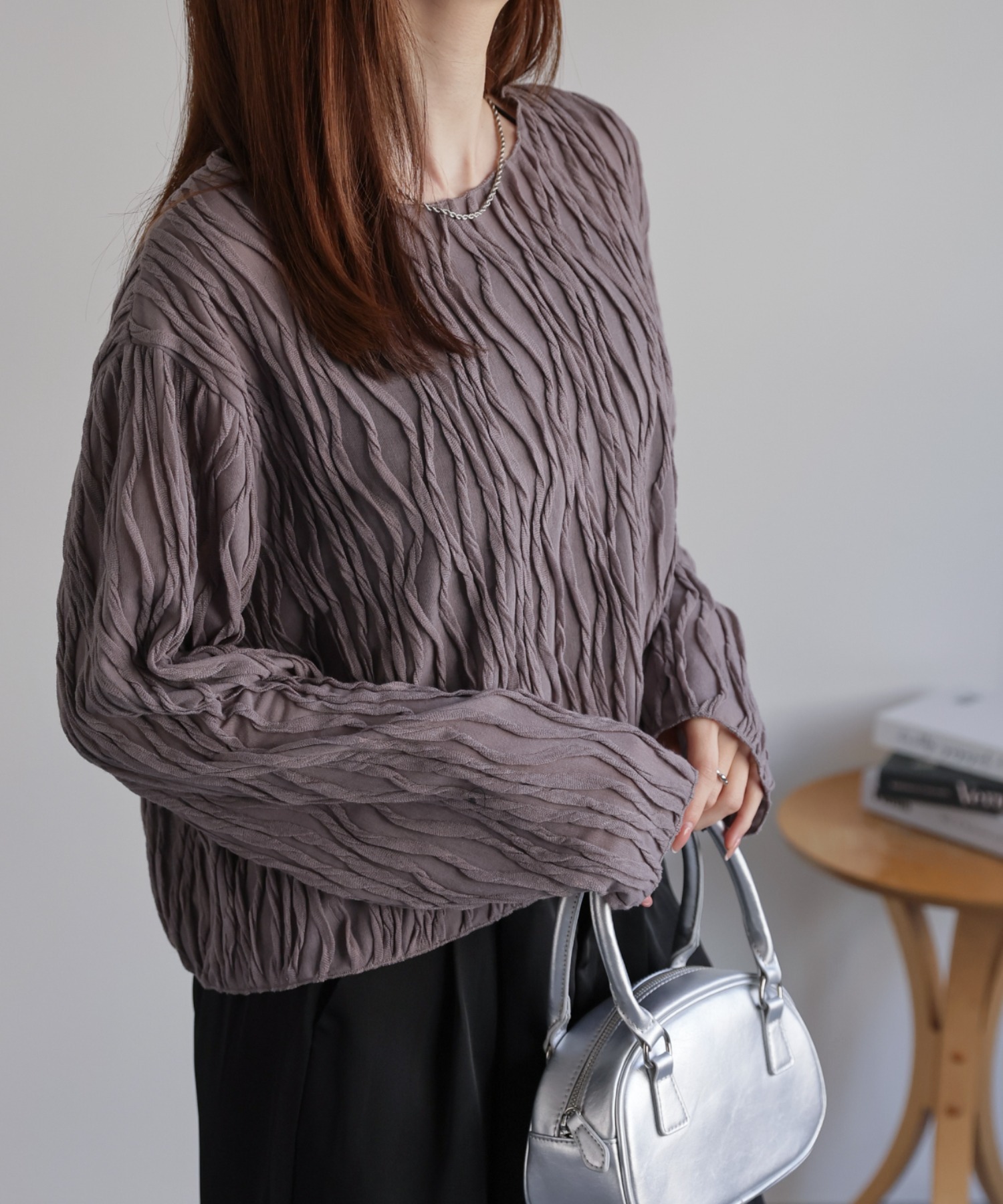 model：162㎝着用サイズ：S
