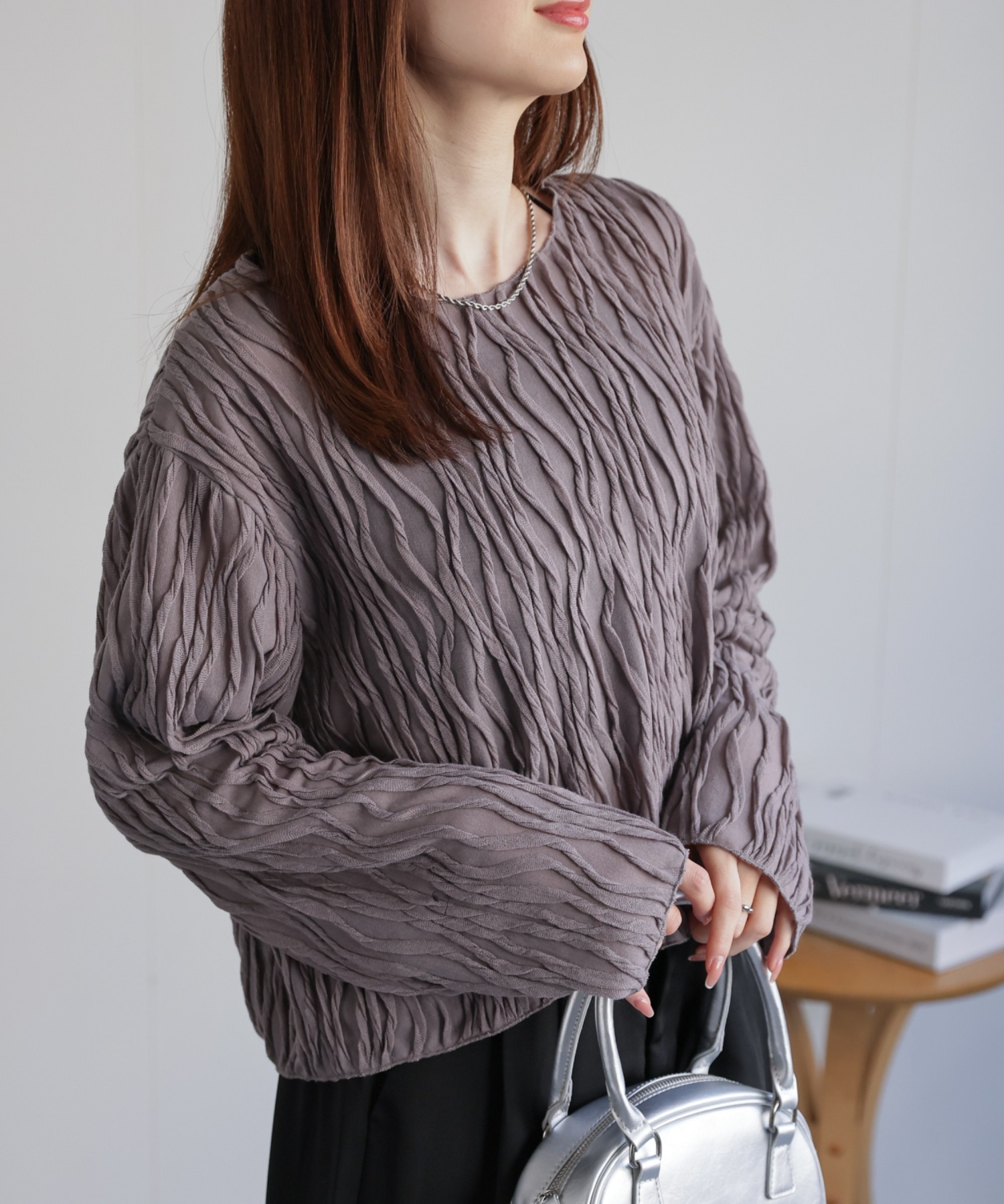 model：162㎝着用サイズ：S