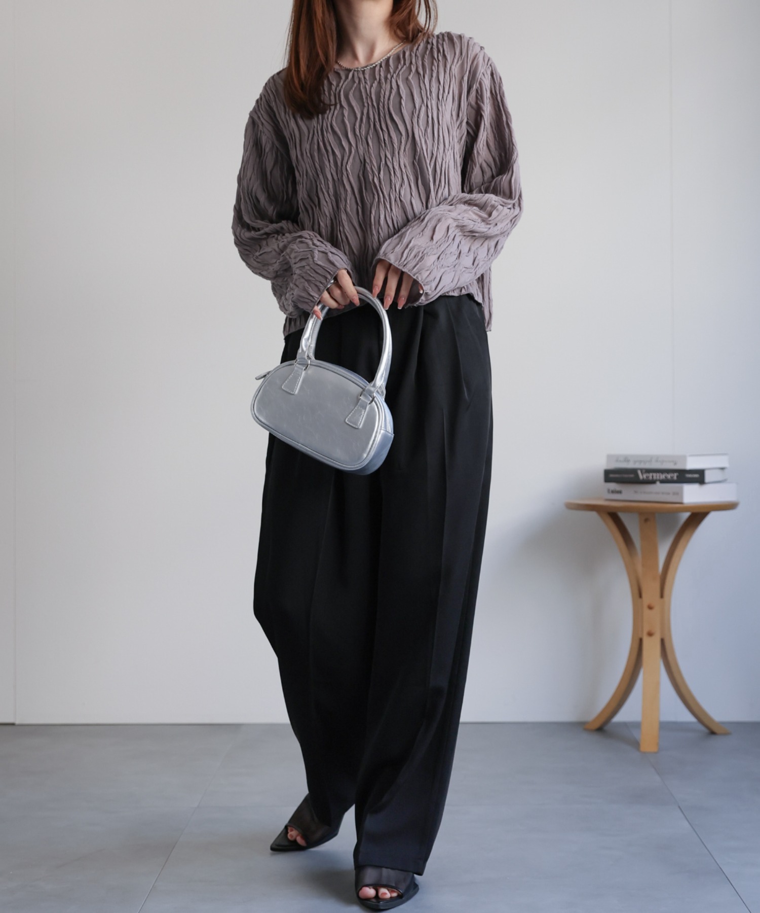 model：162㎝着用サイズ：S