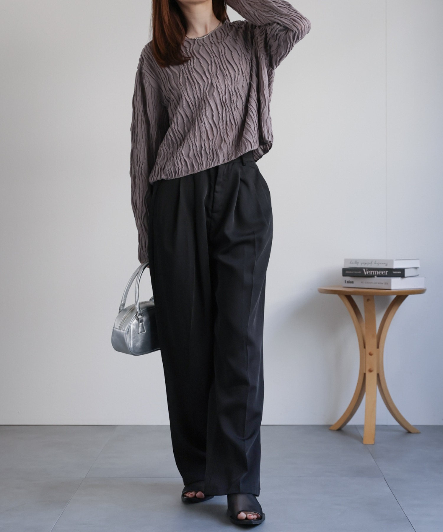 model：162㎝着用サイズ：S
