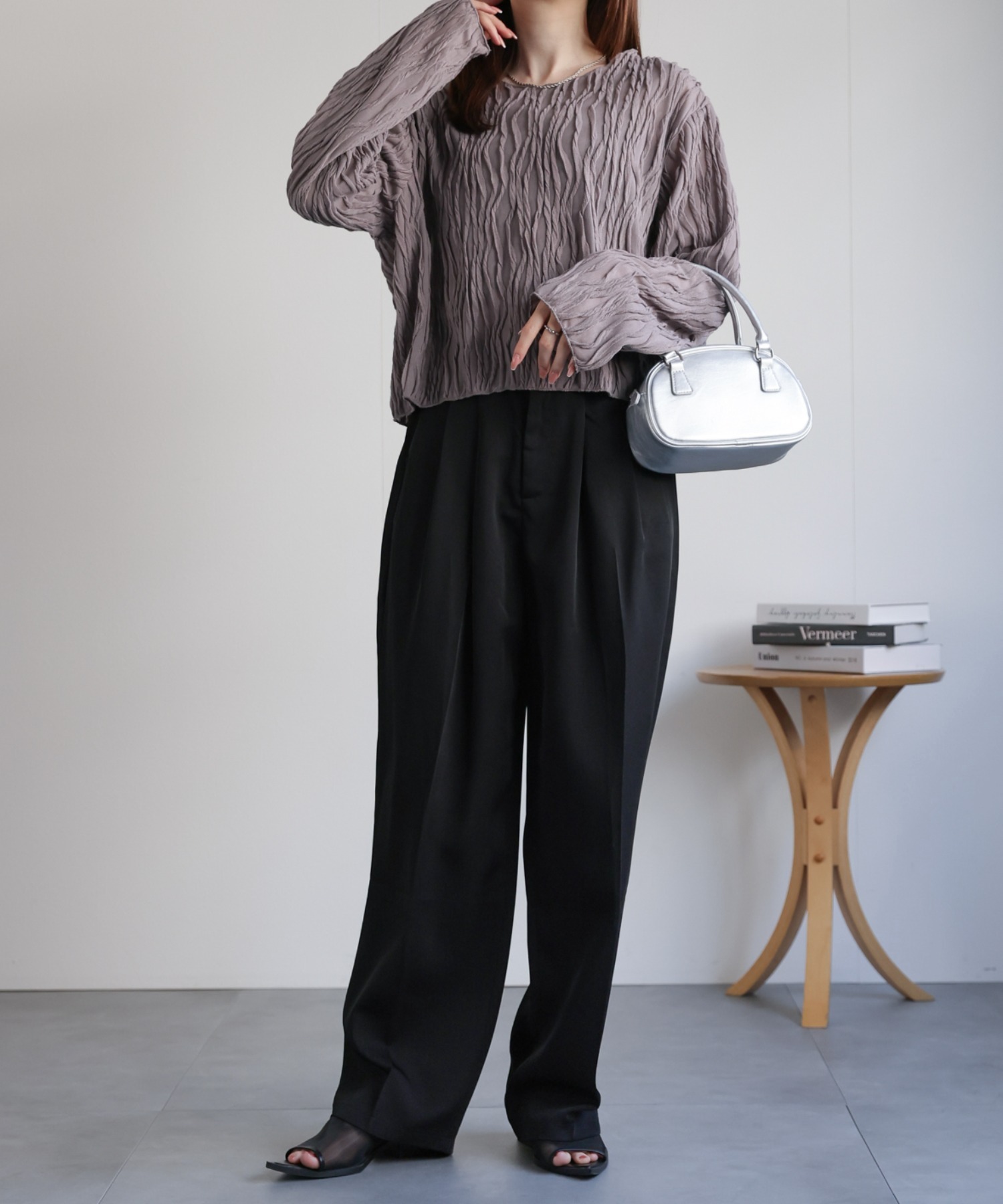 model：162㎝着用サイズ：S
