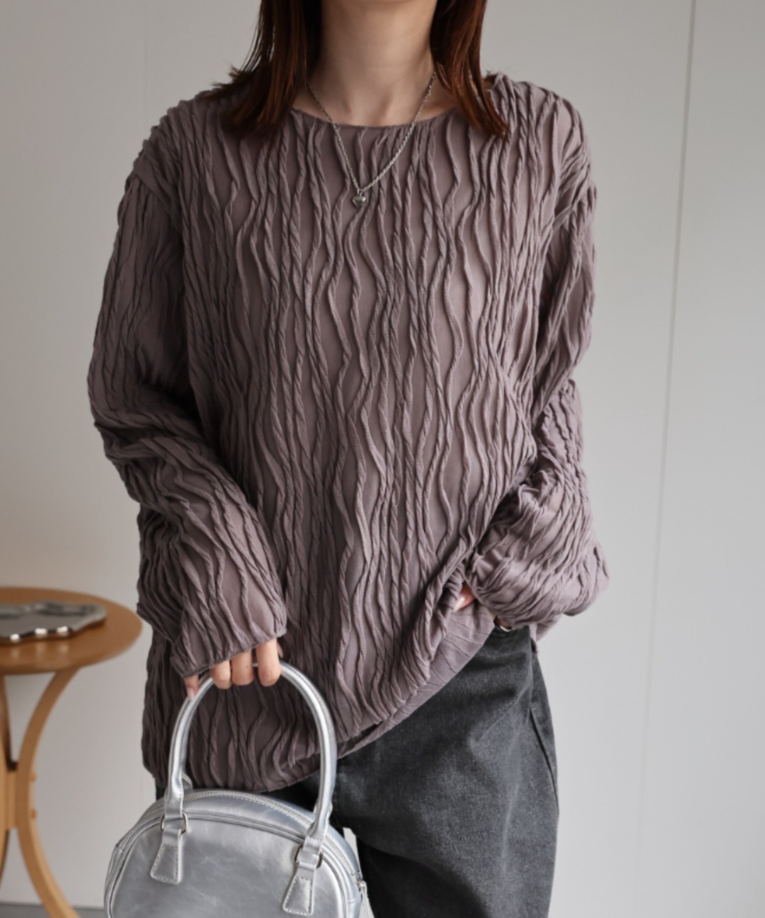 model：162㎝着用サイズ：F