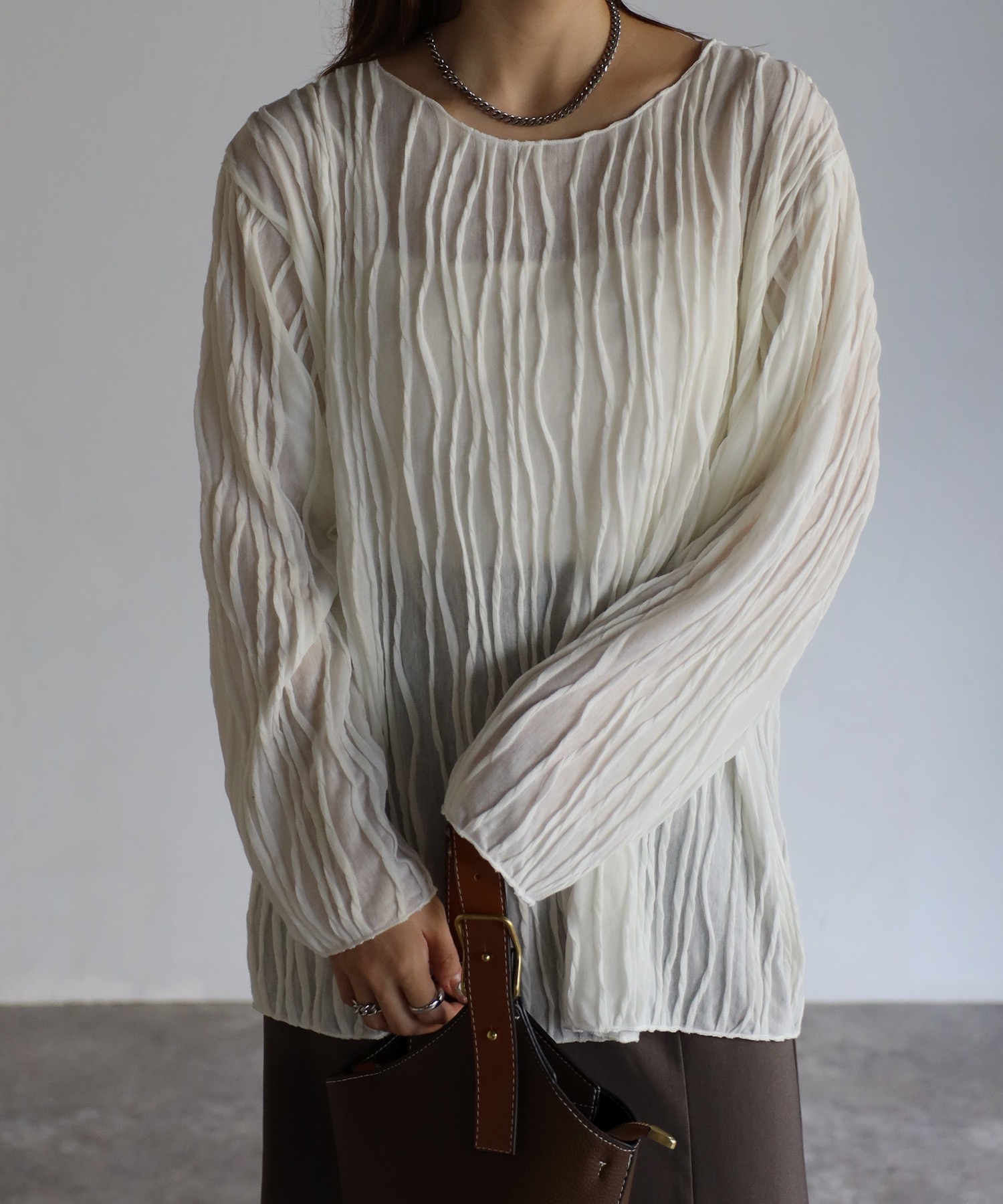 model:156cm着用サイズ：F