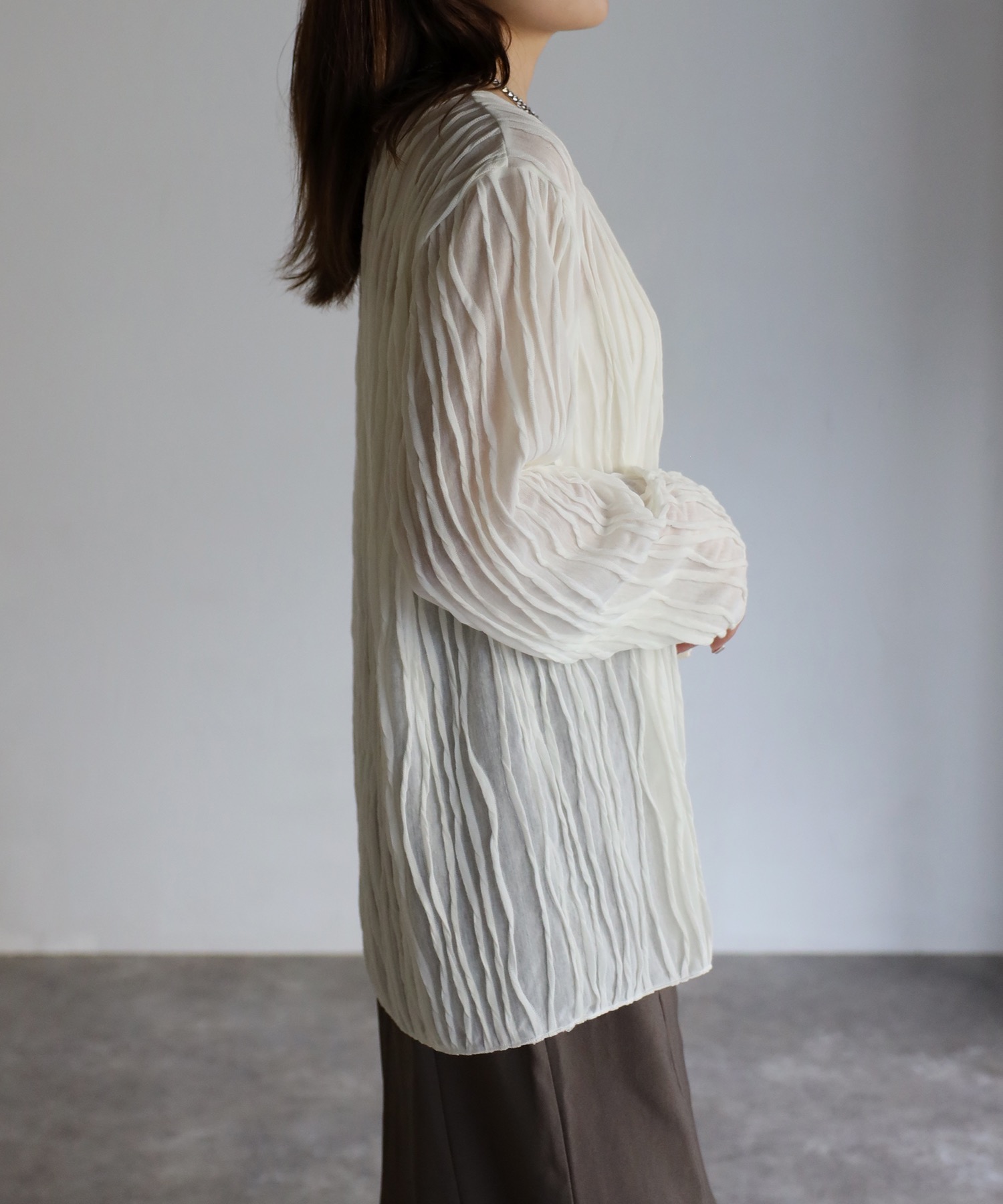 model:156cm着用サイズ：F