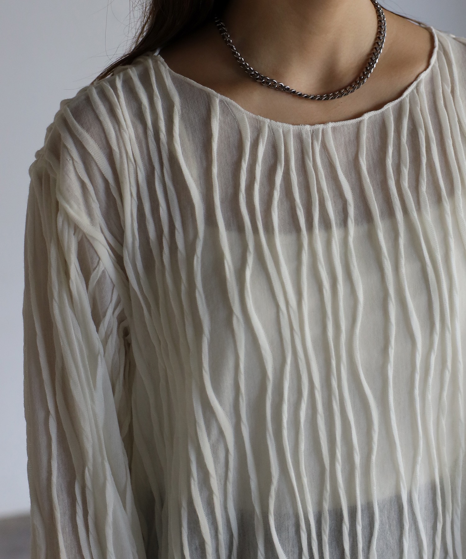 model:156cm　着用サイズ：F