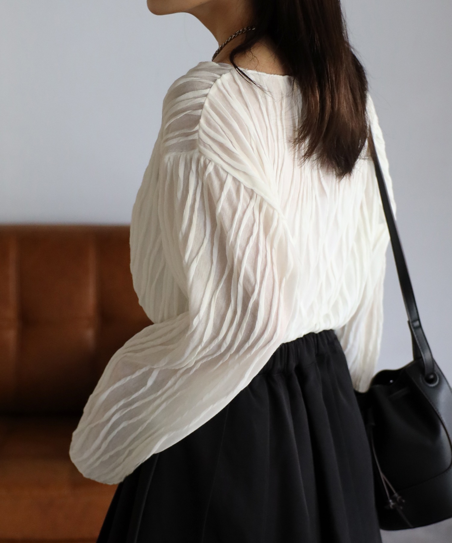 model:156cm着用サイズ：F