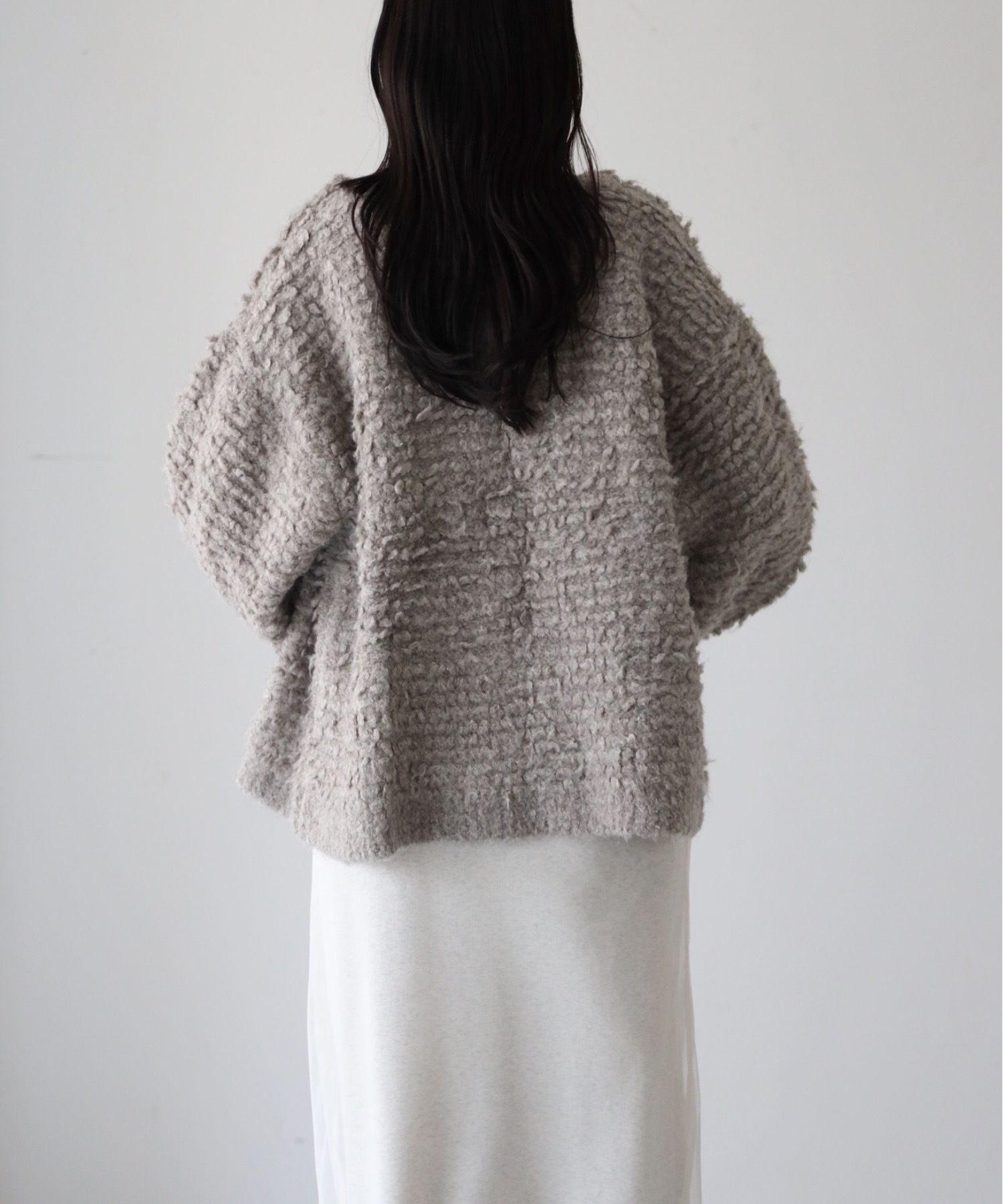 model：164cm. 着用サイズ：FREE