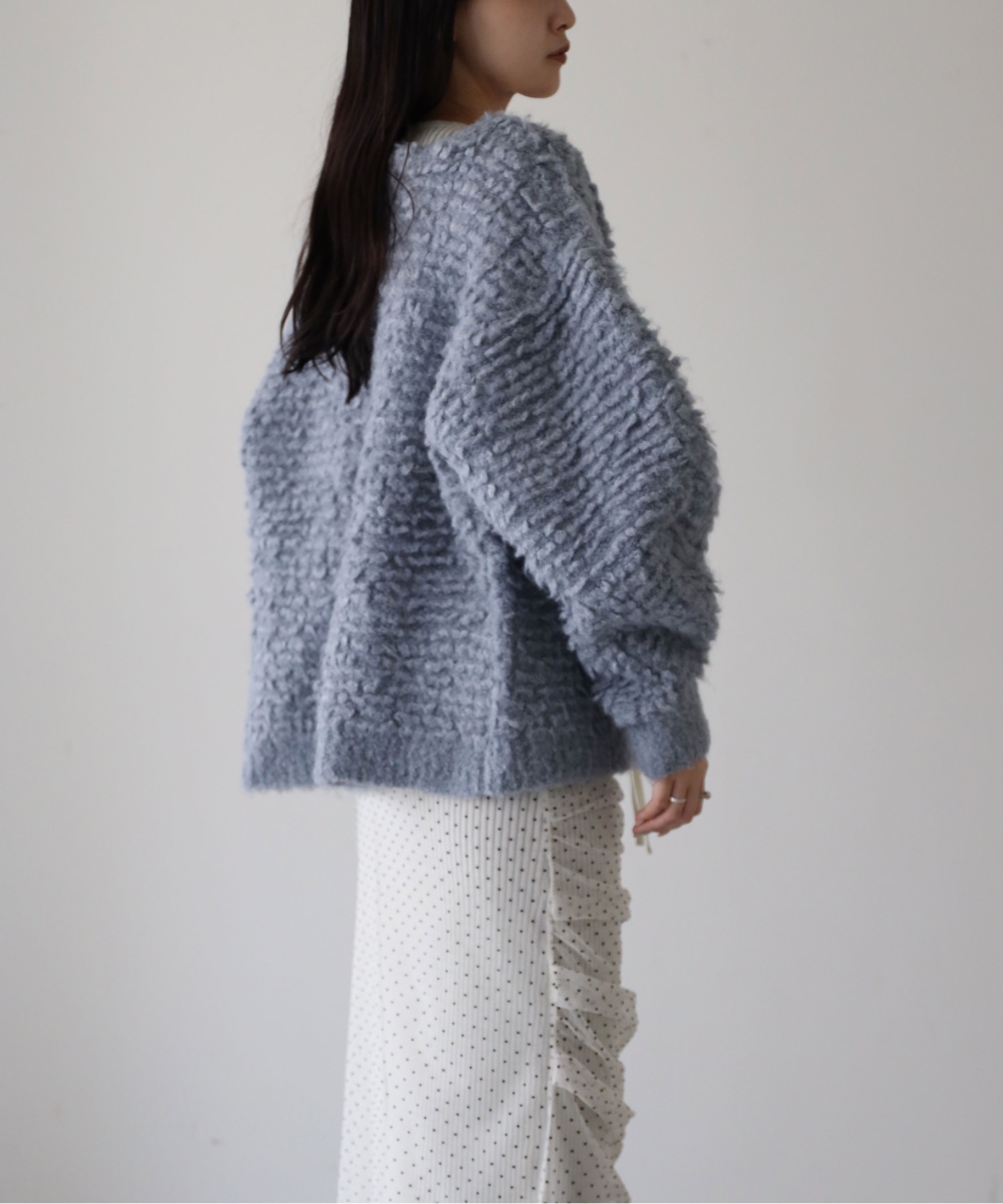 model：164cm. 着用サイズ：FREE