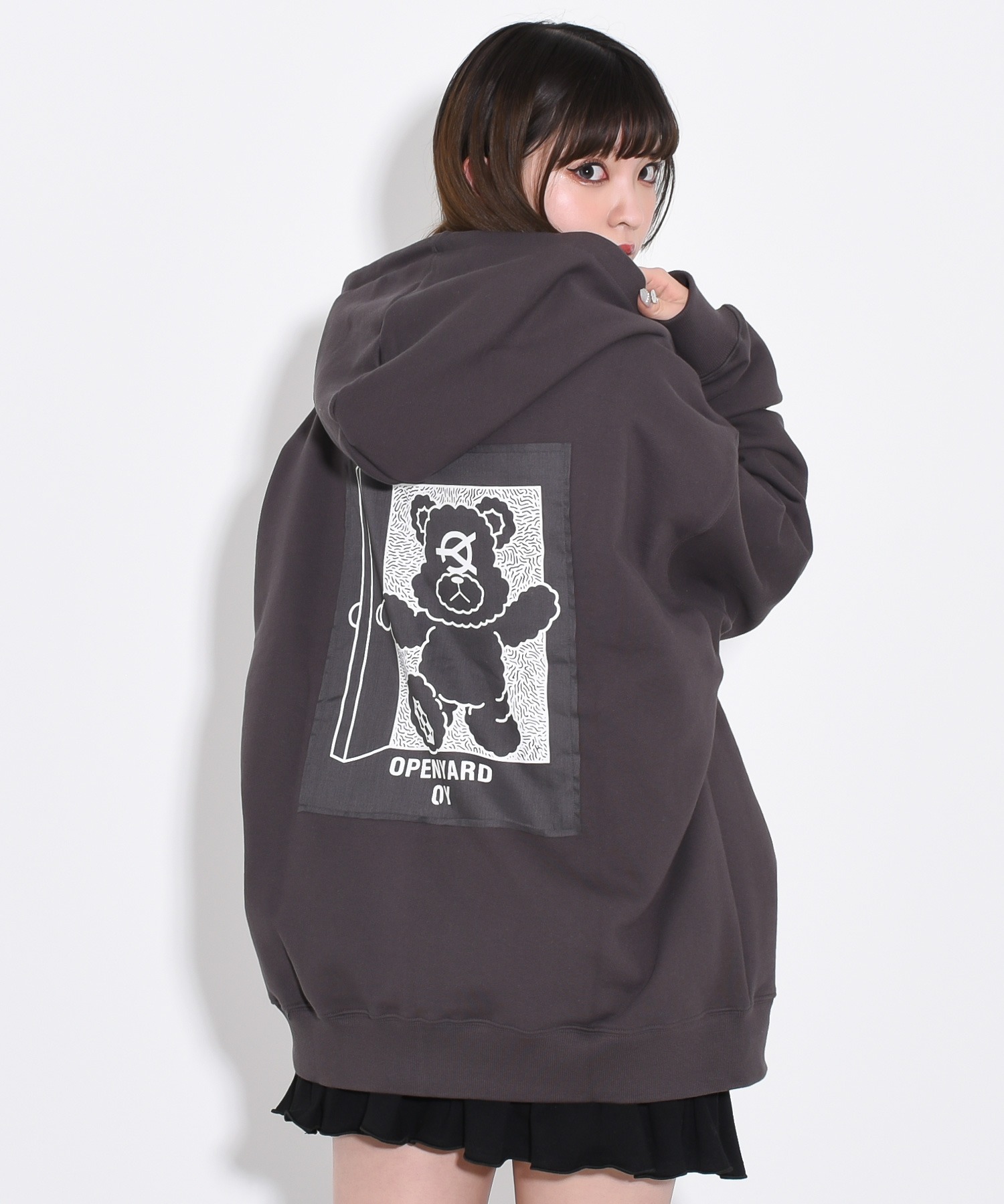 OY/オーワイ』 ODOLLY PATCH HOODIE ZIP-UP/オードリーパッチ ジップ