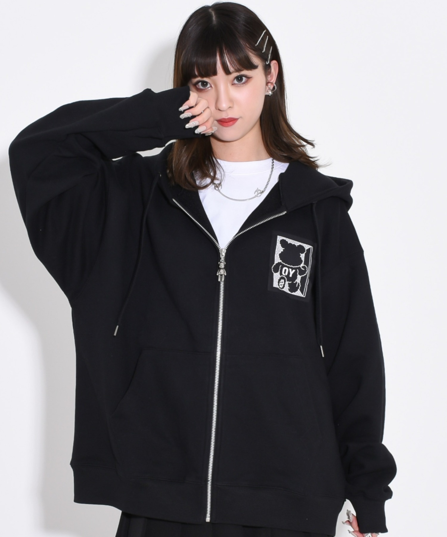 OY ODOLLY HOODIE ZIP UP/オードリーフーディージップアップUSED