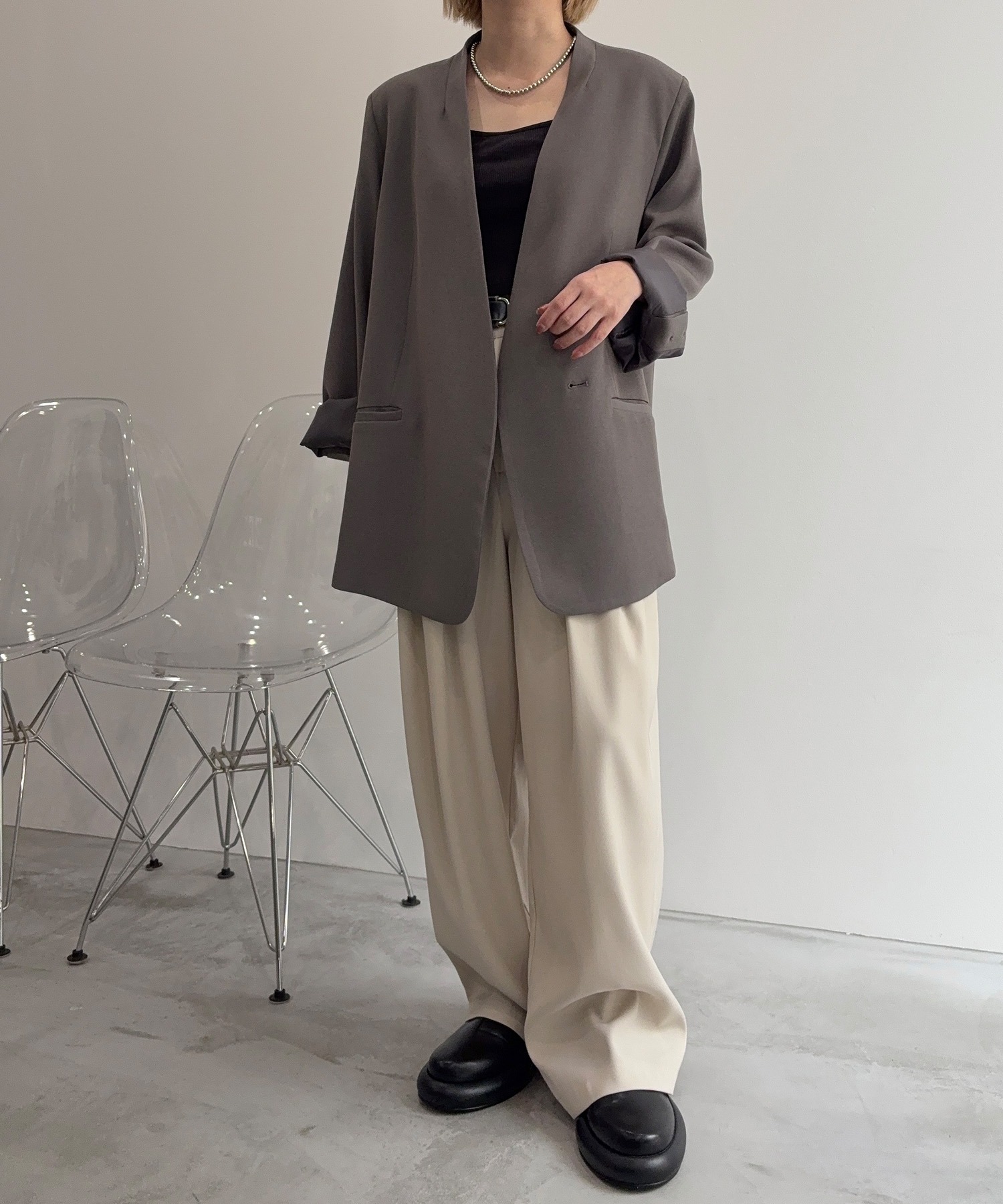 model：H149　着用サイズ：F