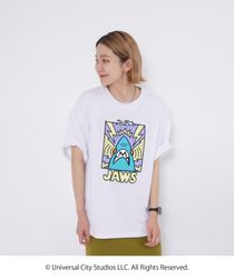 【ユニセックス】コーエンベア× "JAWS" コラボプリントTシャツ