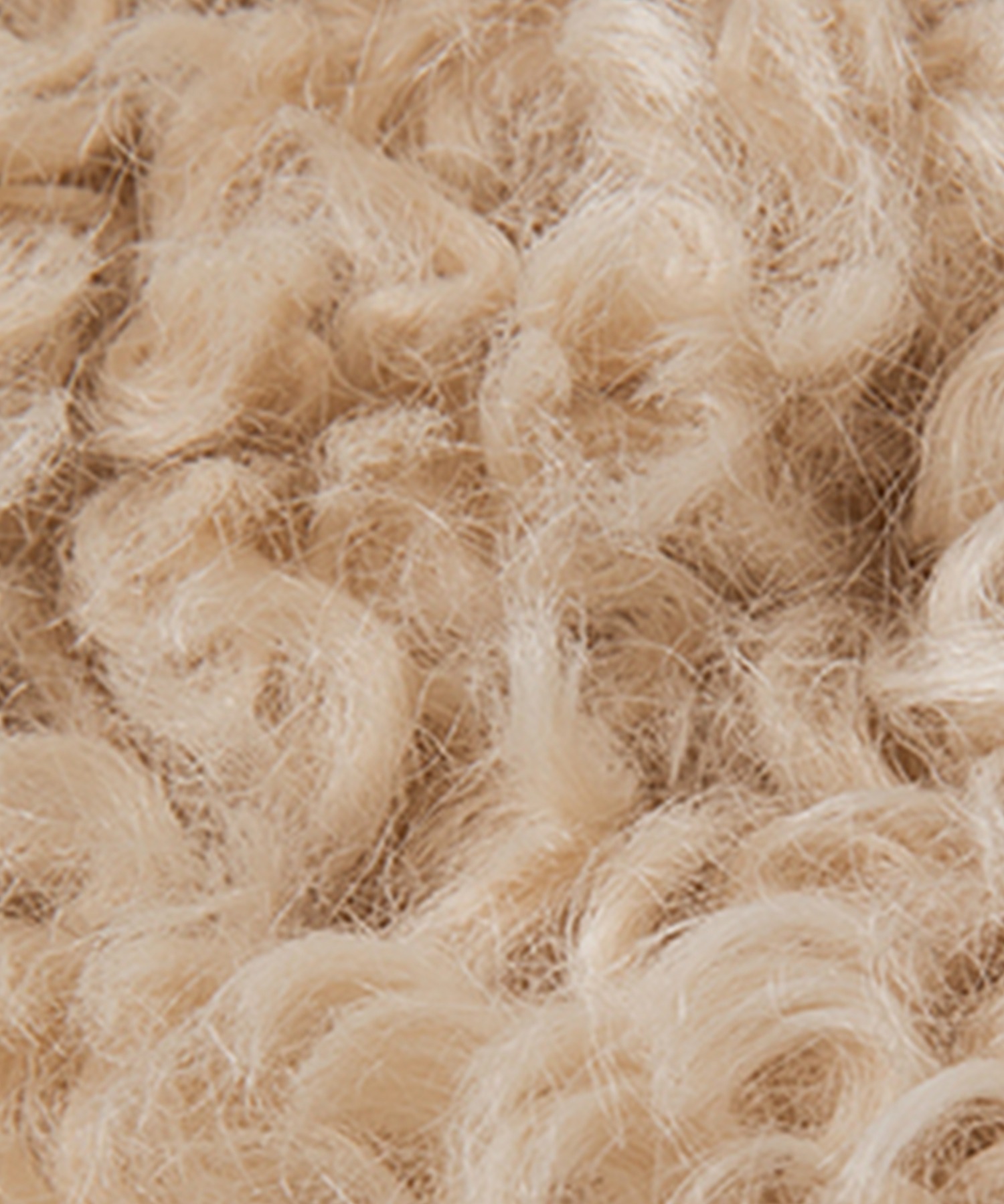 カラフルボタン ノーカラー ボアショートコート FD24W451【Fano