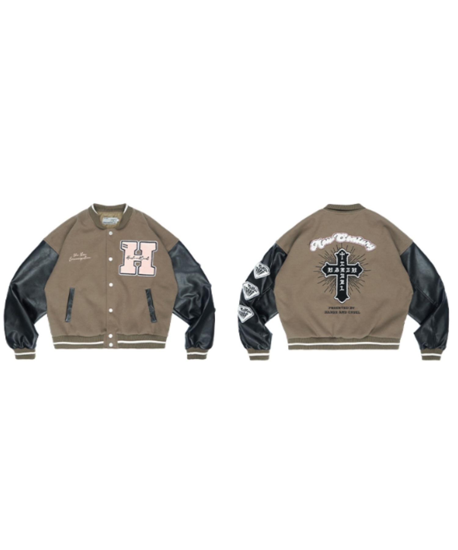 最新入荷 HARSH AND スタジャン CROSS CRUEL ジャケット・アウター - bestcheerstone.com