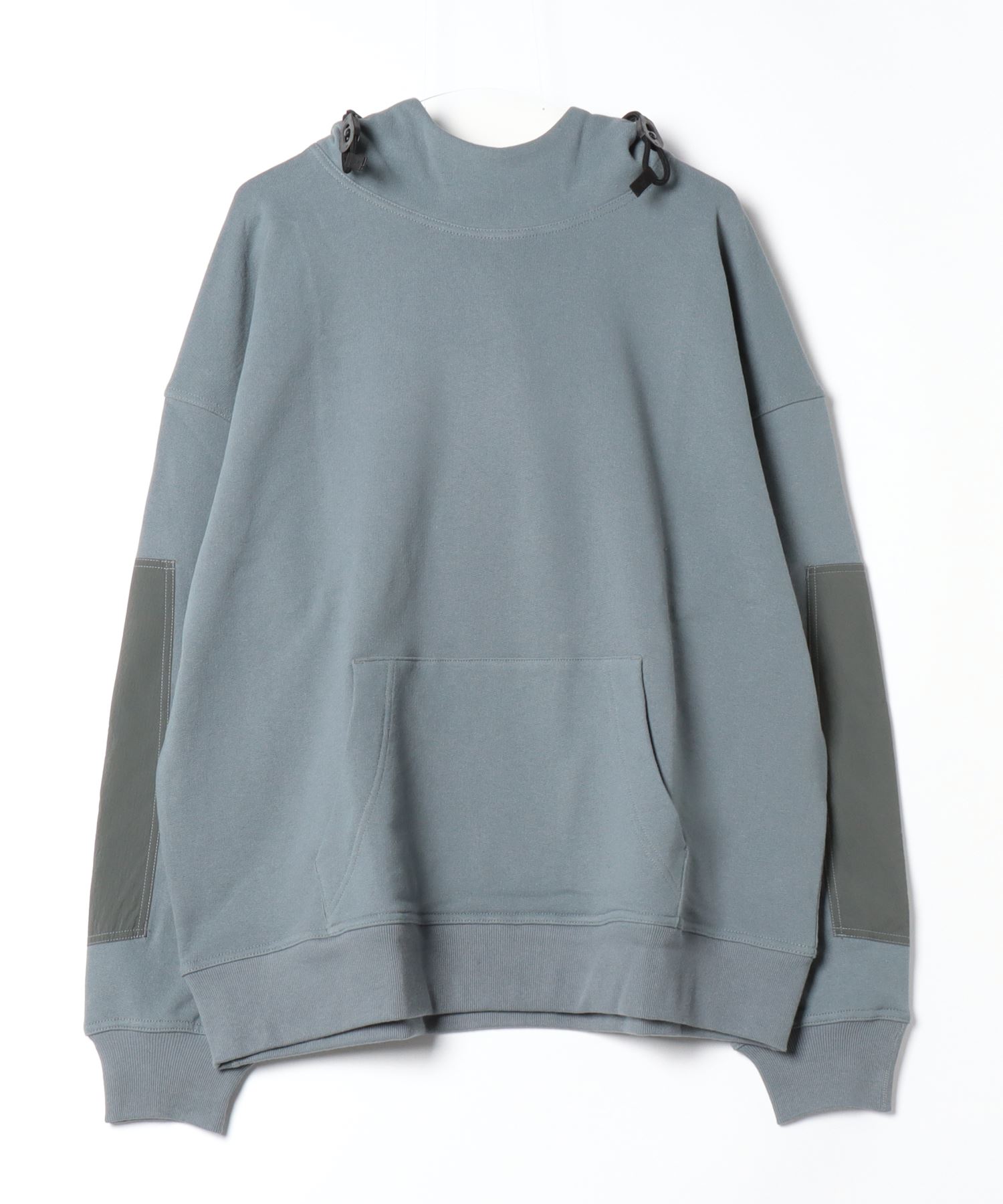 MOCK NECK HOODIE