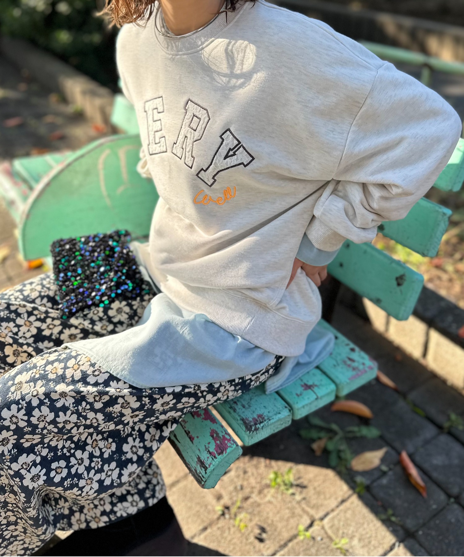 オートミール
model:154cm 着用サイズ:FREE