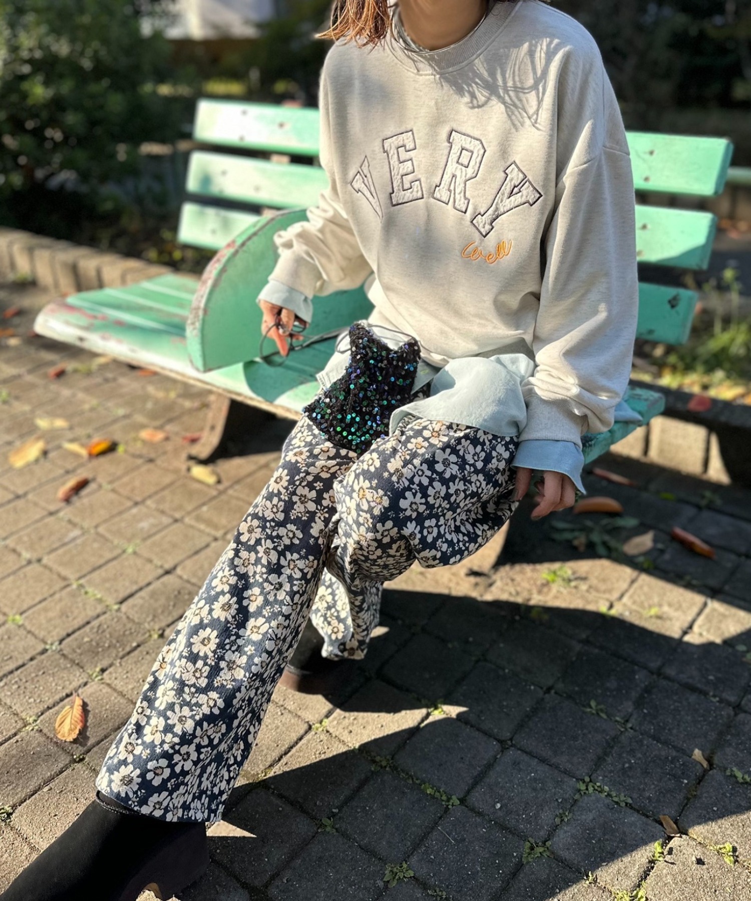 model:154cm 着用サイズ:FREE