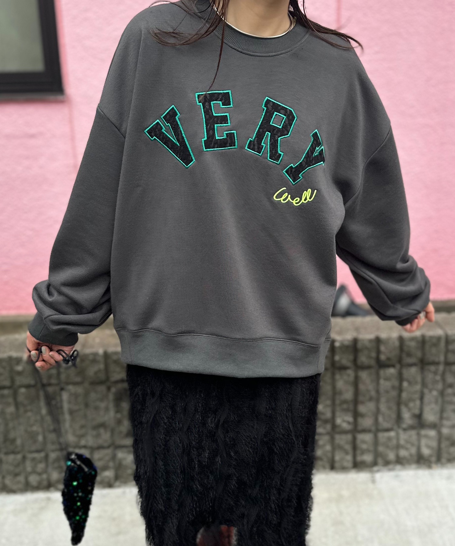 スミクロ
model:154cm 着用サイズ:FREE