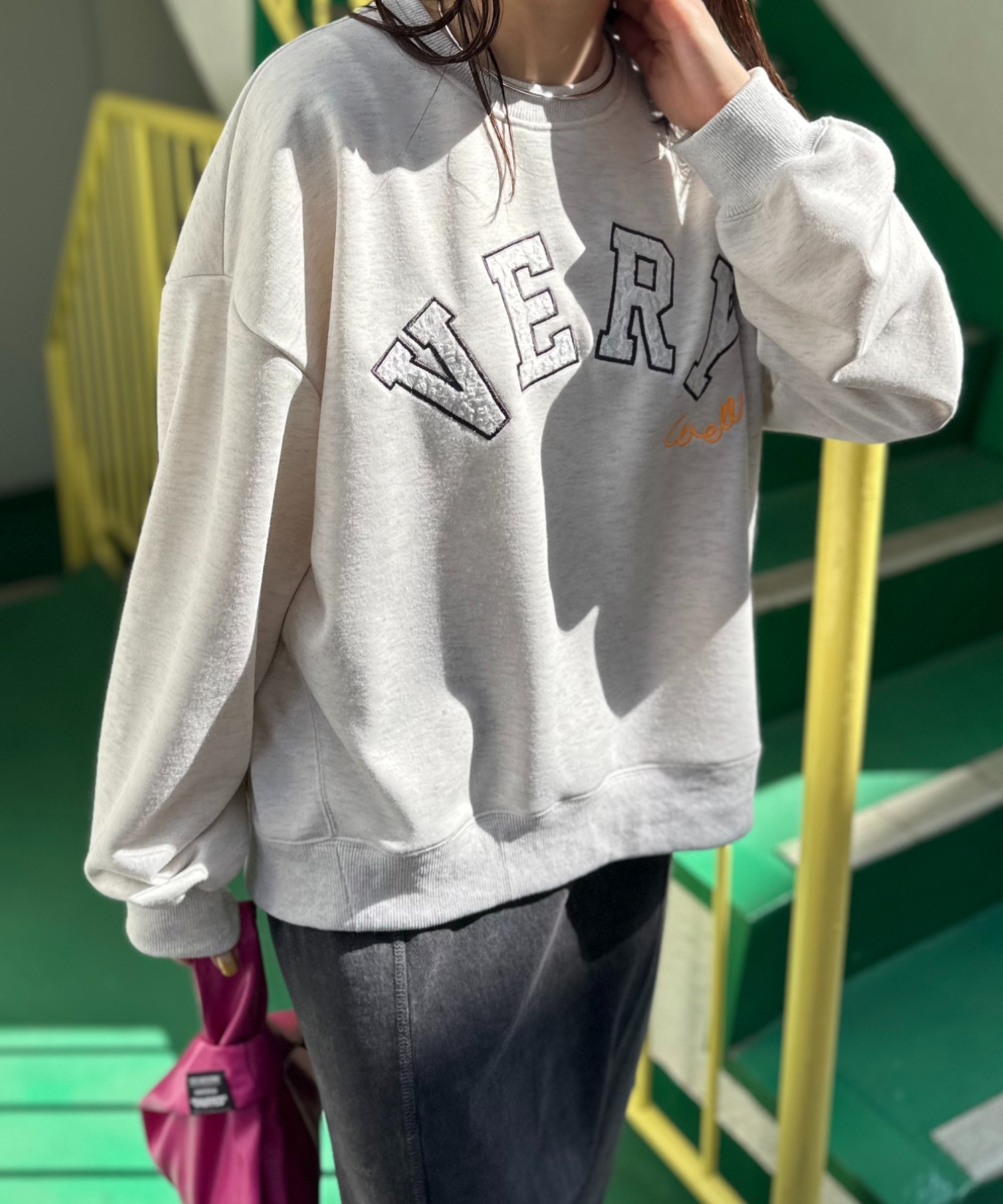 オートミール
model:154cm 着用サイズ:FREE