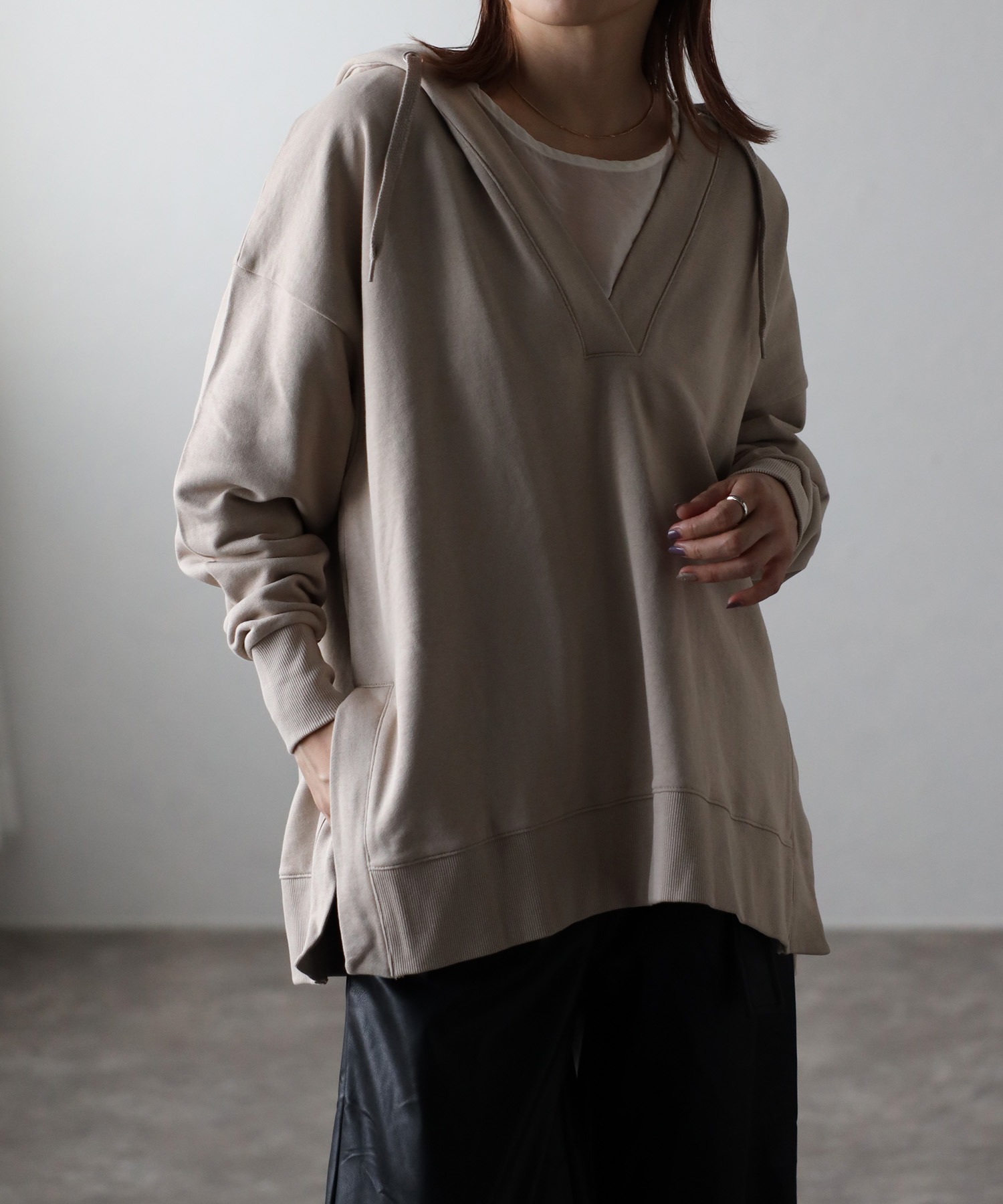 model:162㎝　着用サイズ:FREE