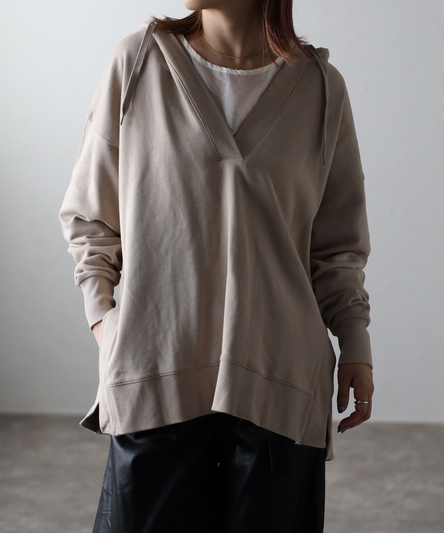 model:162㎝　着用サイズ:FREE