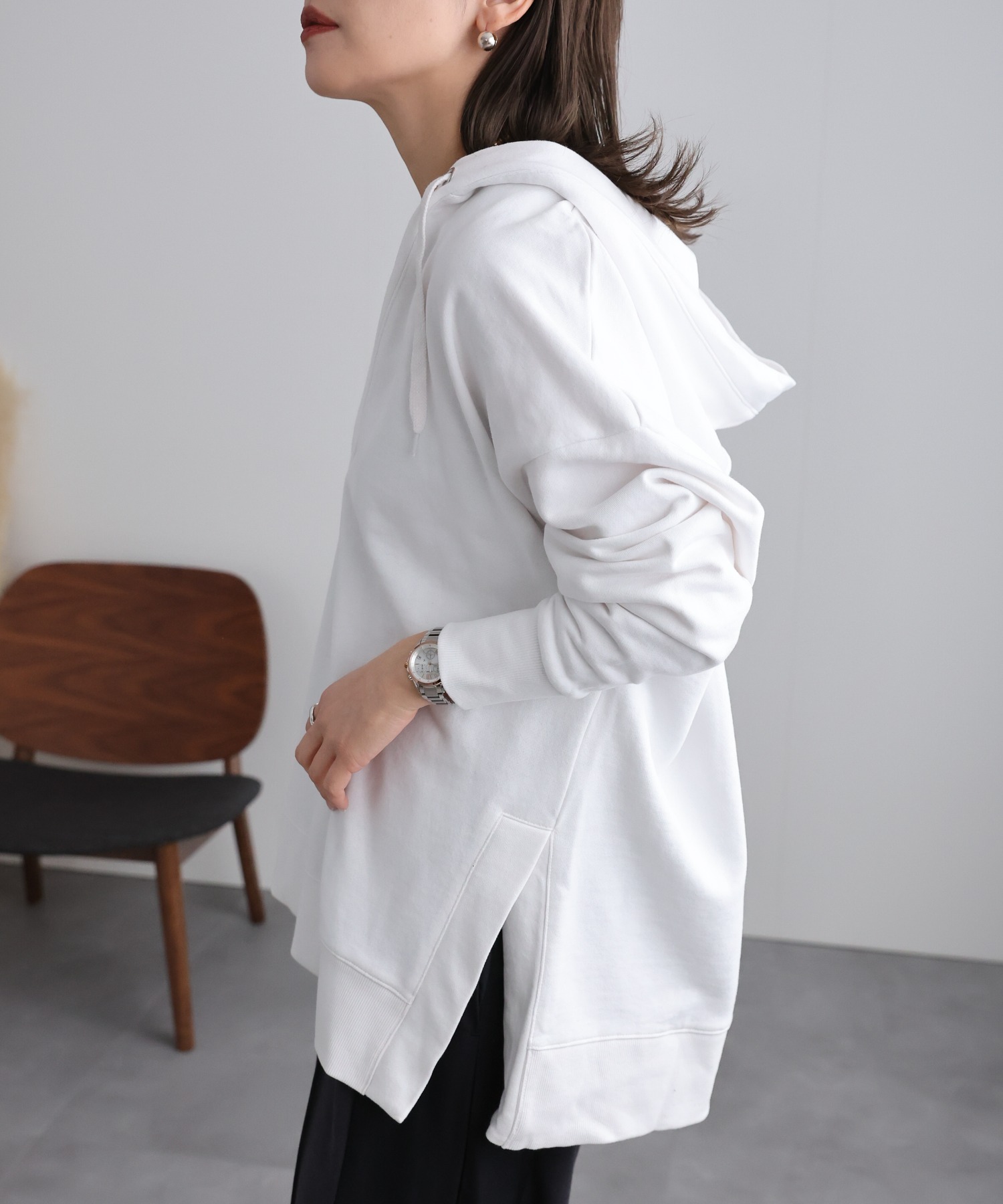 model:162㎝　着用サイズ:FREE