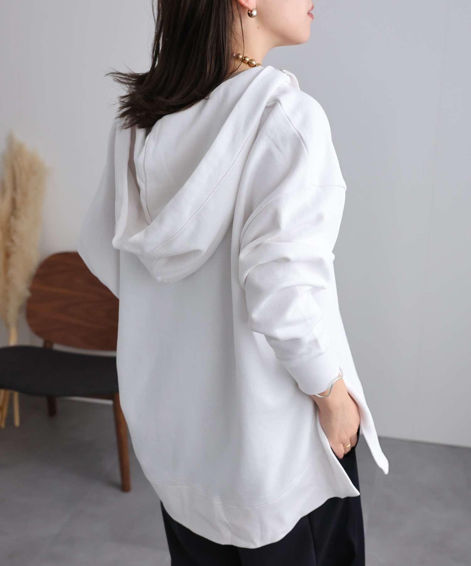 model:162㎝　着用サイズ:FREE