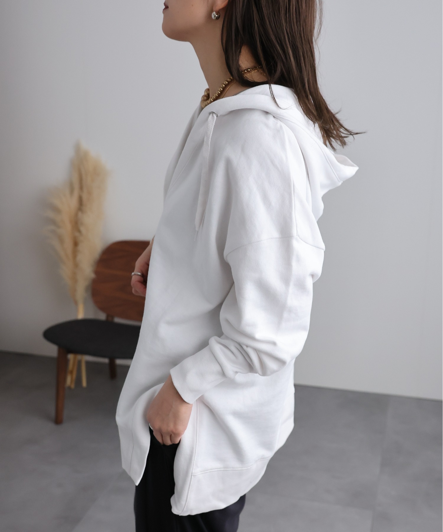 model:162㎝　着用サイズ:FREE
