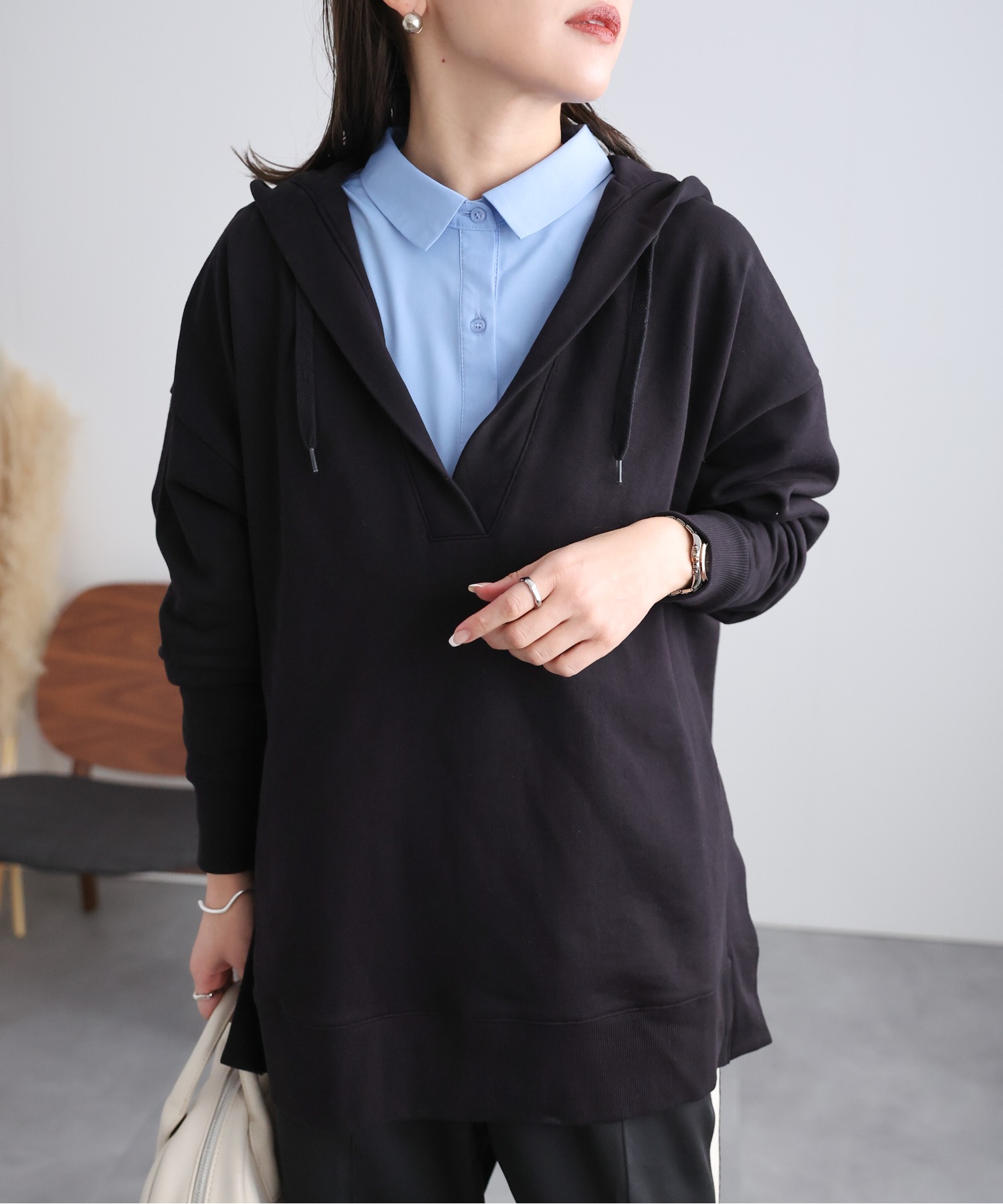 model:162㎝　着用サイズ:FREE