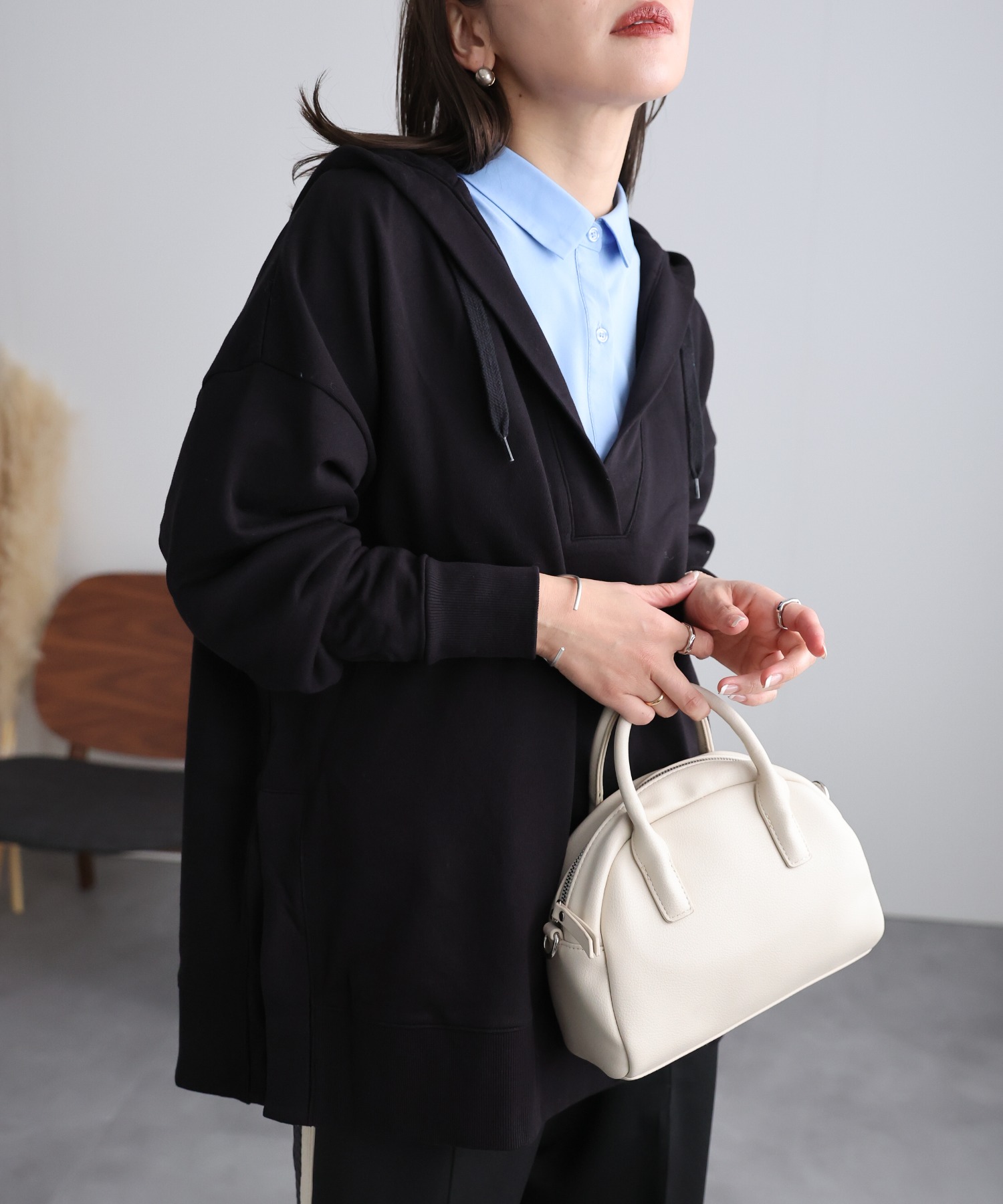 model:162㎝　着用サイズ:FREE