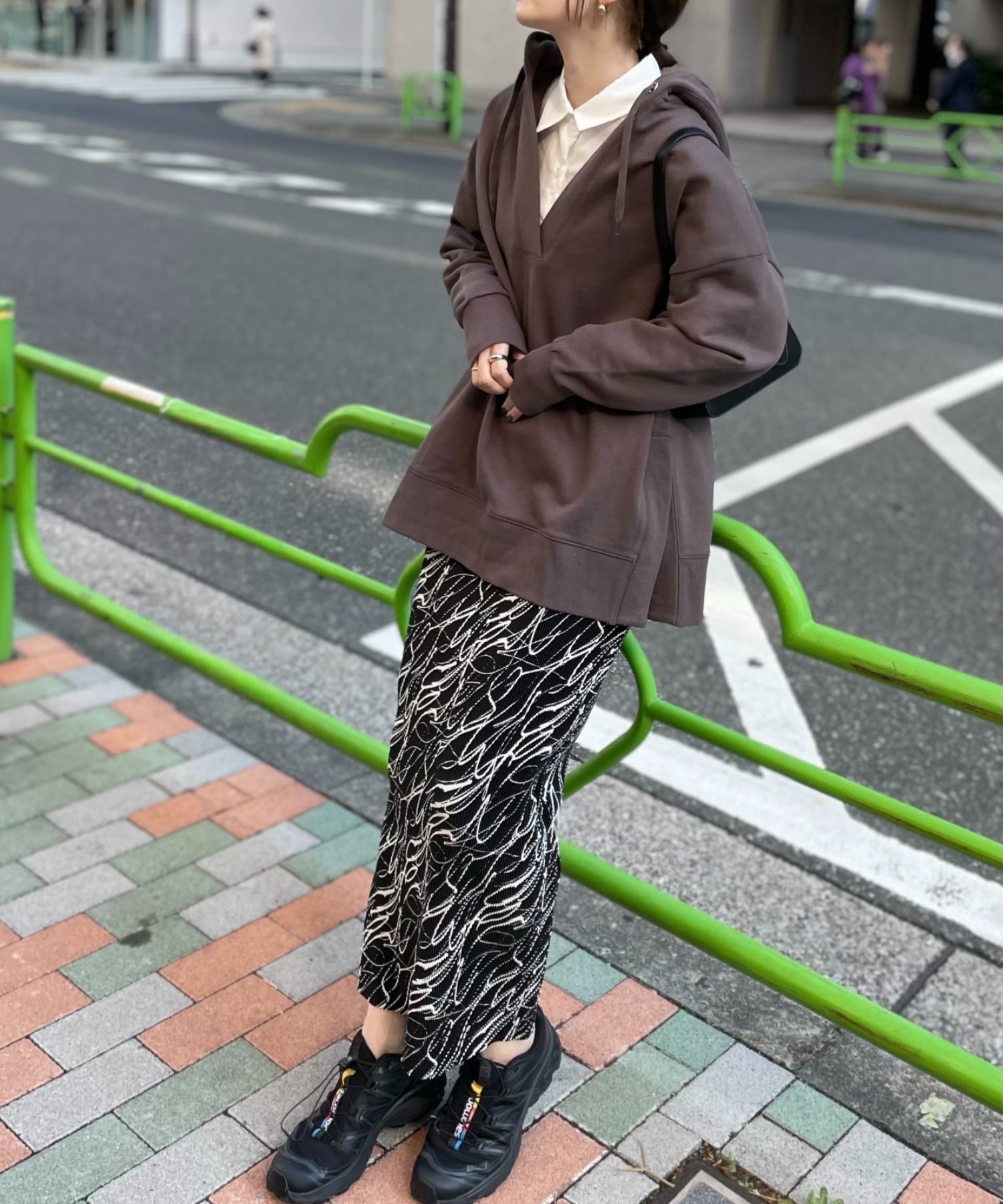 model:162㎝　着用サイズ:FREE