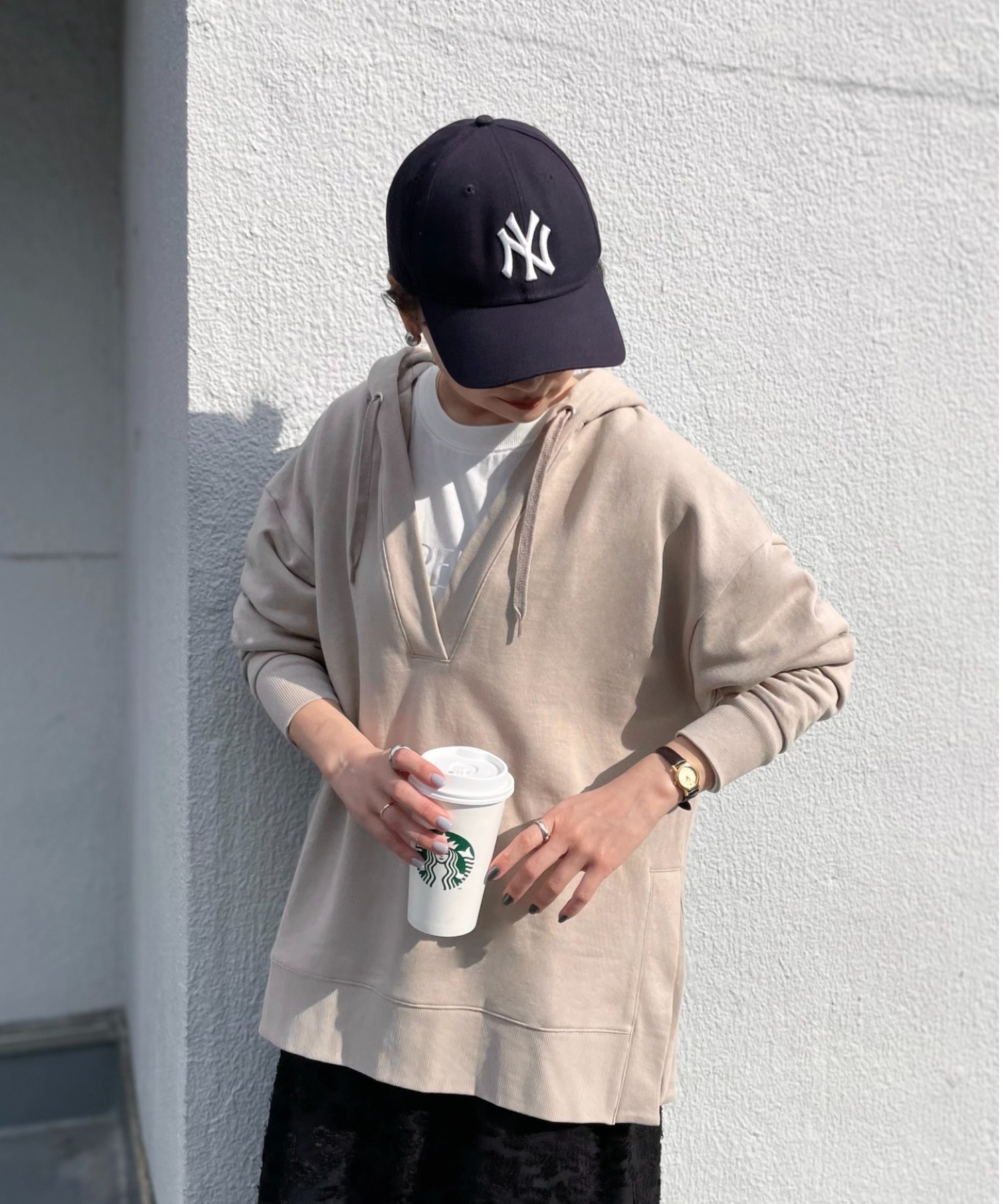 model:162㎝　着用サイズ:FREE