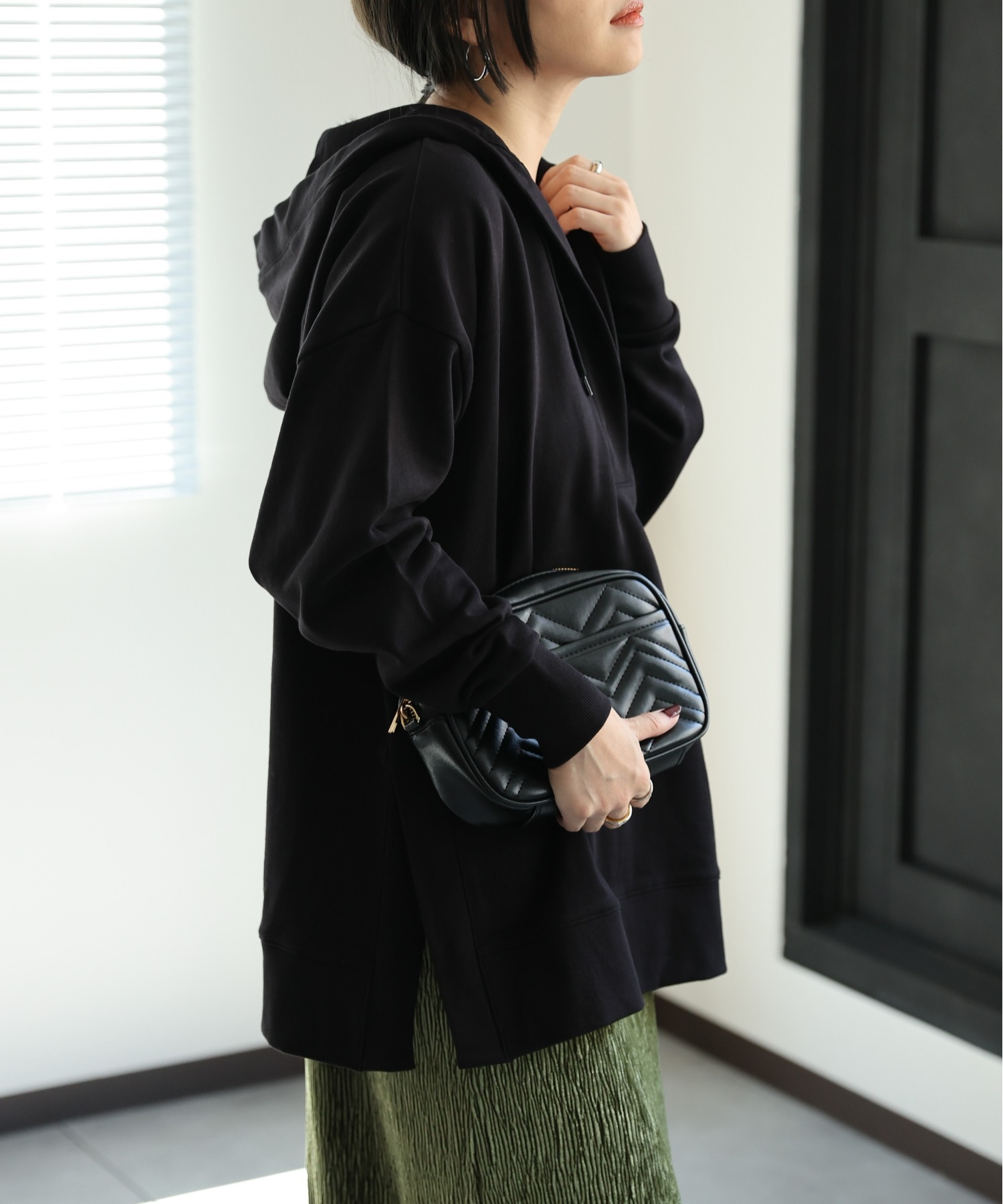 model:162㎝　着用サイズ:FREE