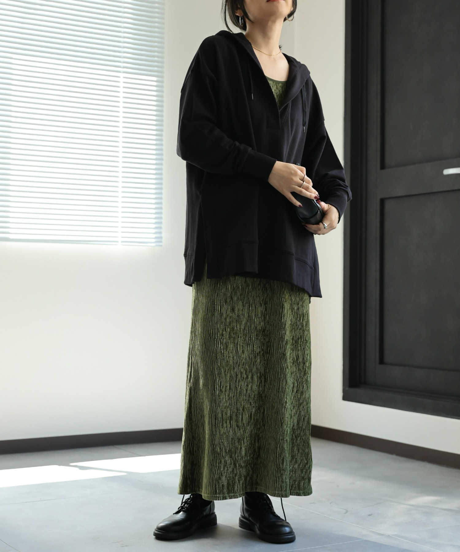 model:162㎝　着用サイズ:FREE