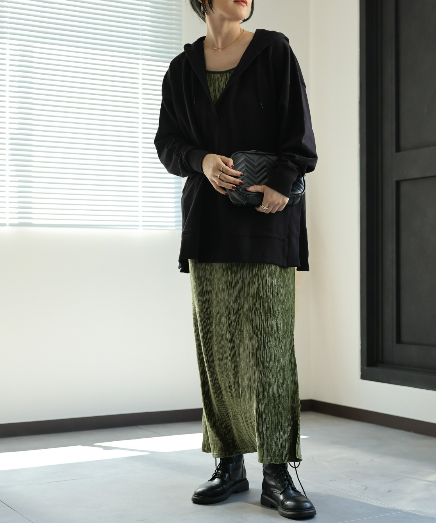 model:162㎝　着用サイズ:FREE