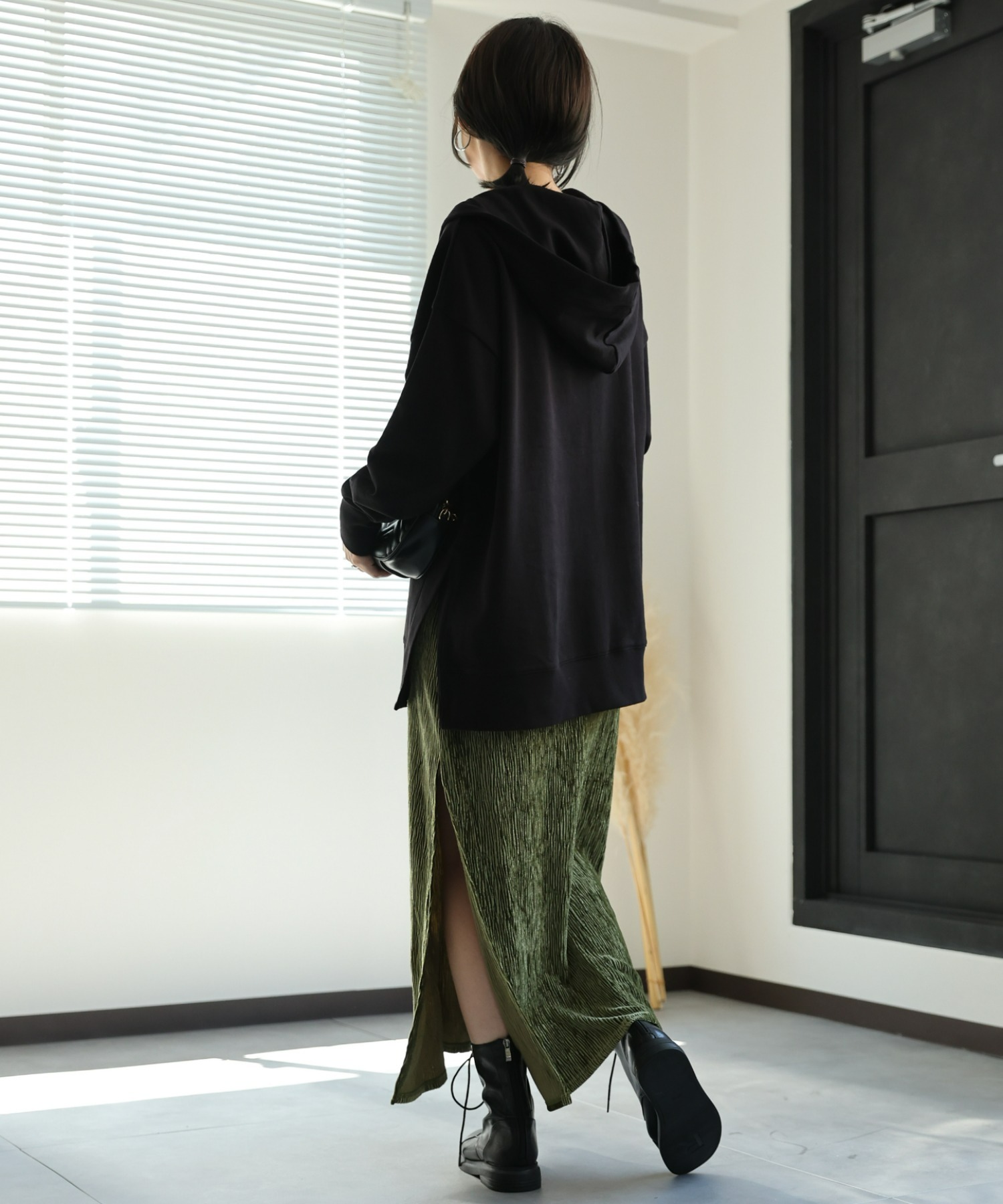 model:162㎝　着用サイズ:FREE